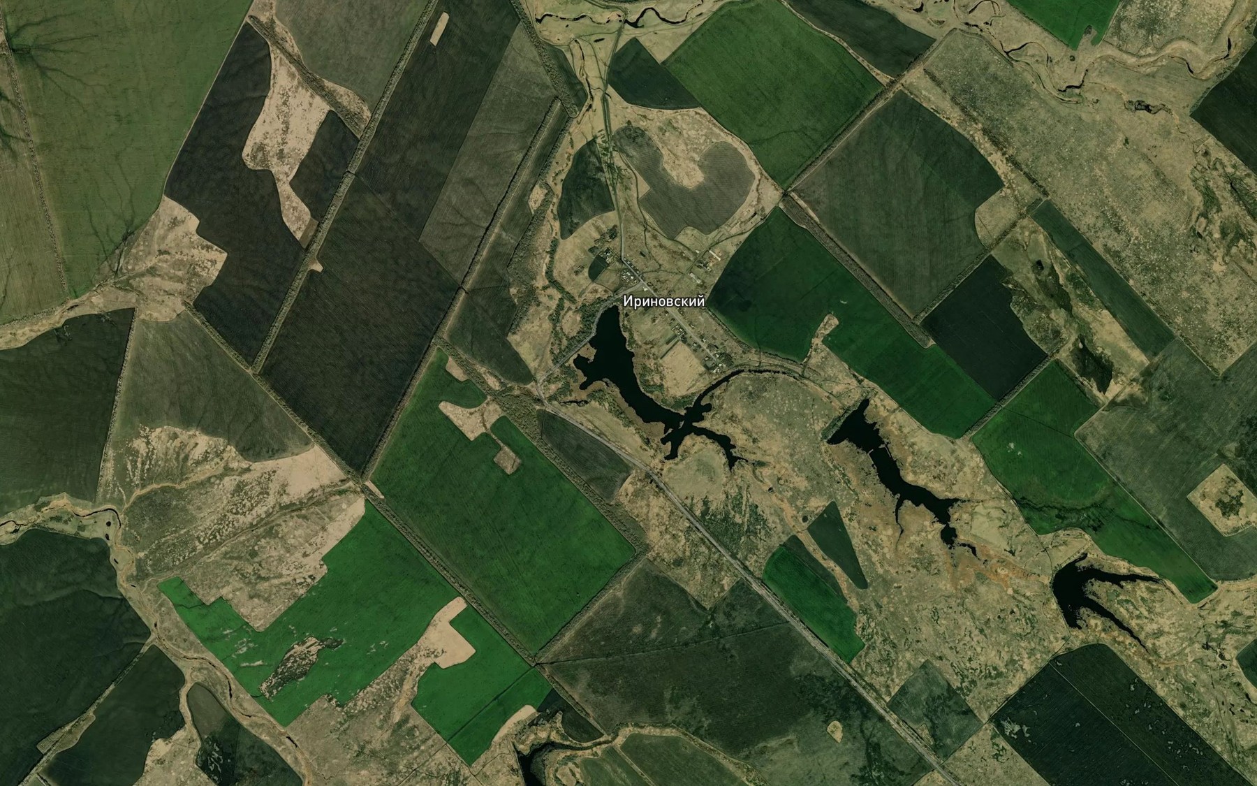 Satellite map of the Prud Irinskiy