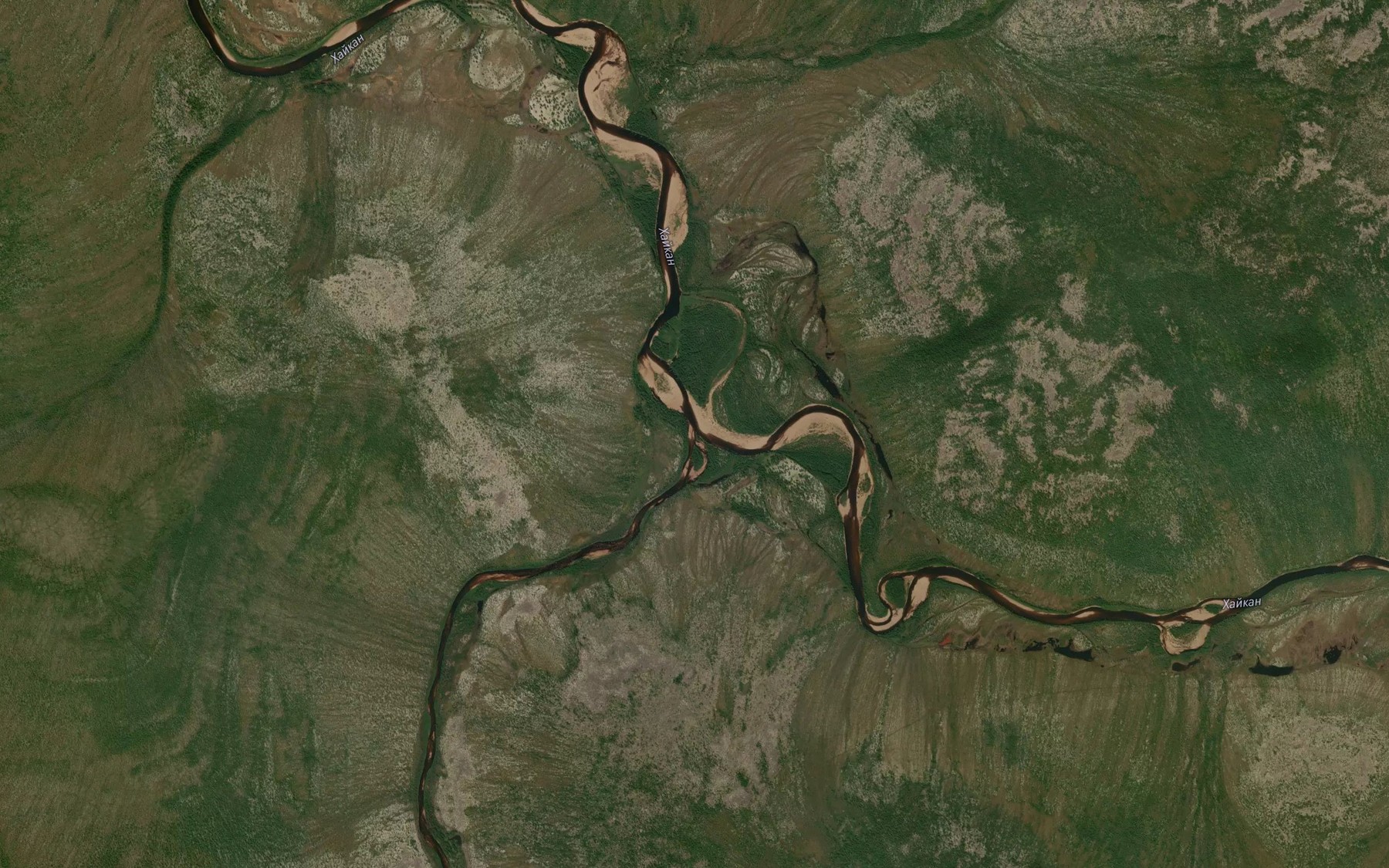 Satellite map of the Amulikan
