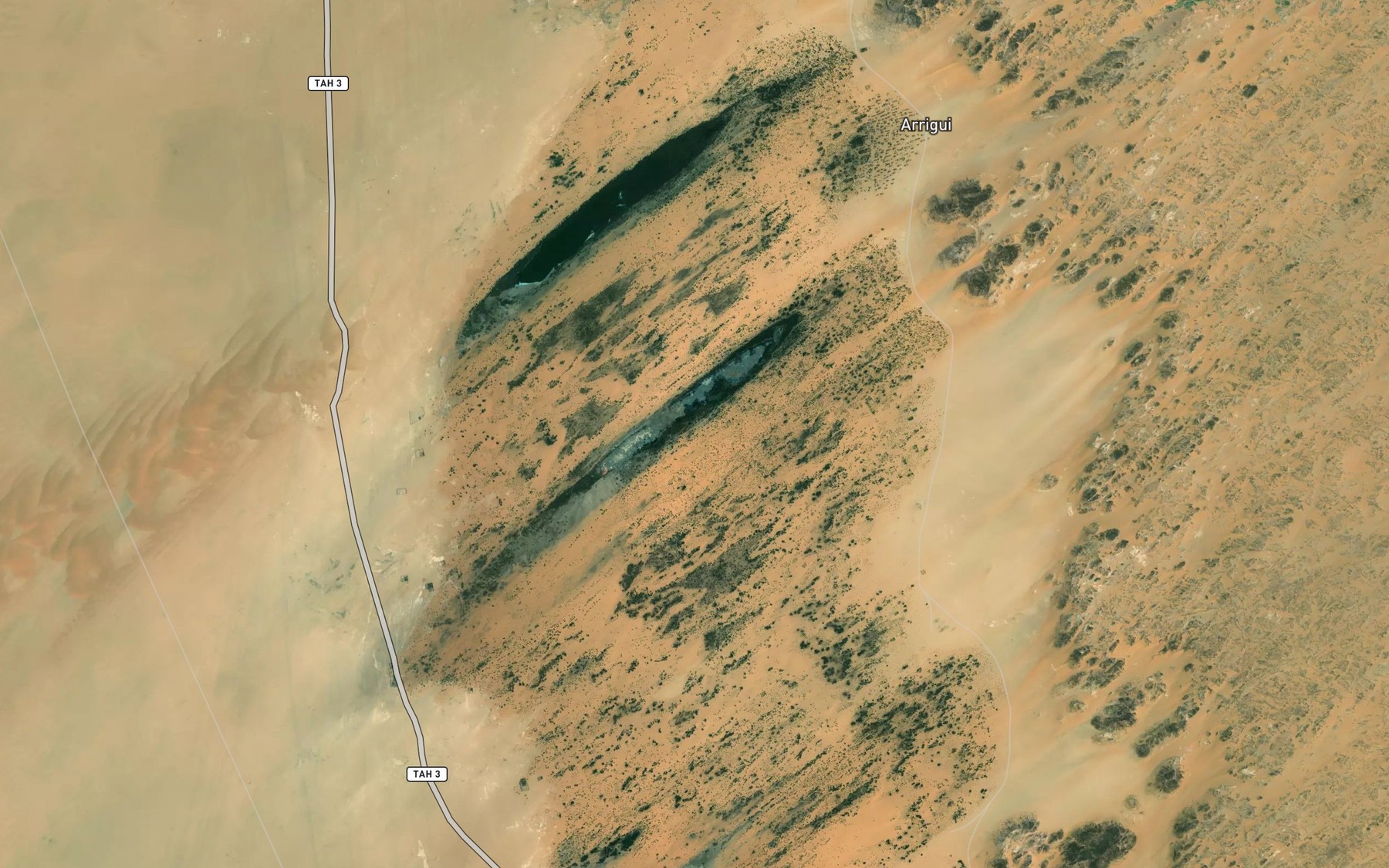 Satellite map of the Barara