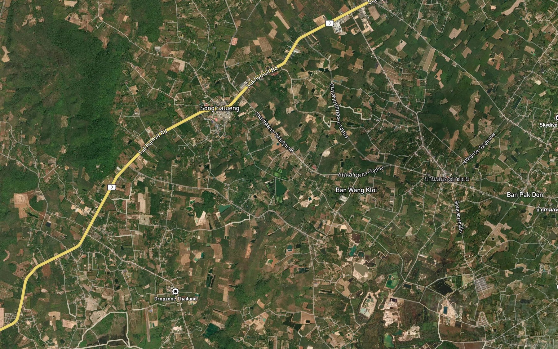 Satellite map of the Nong Nam Men