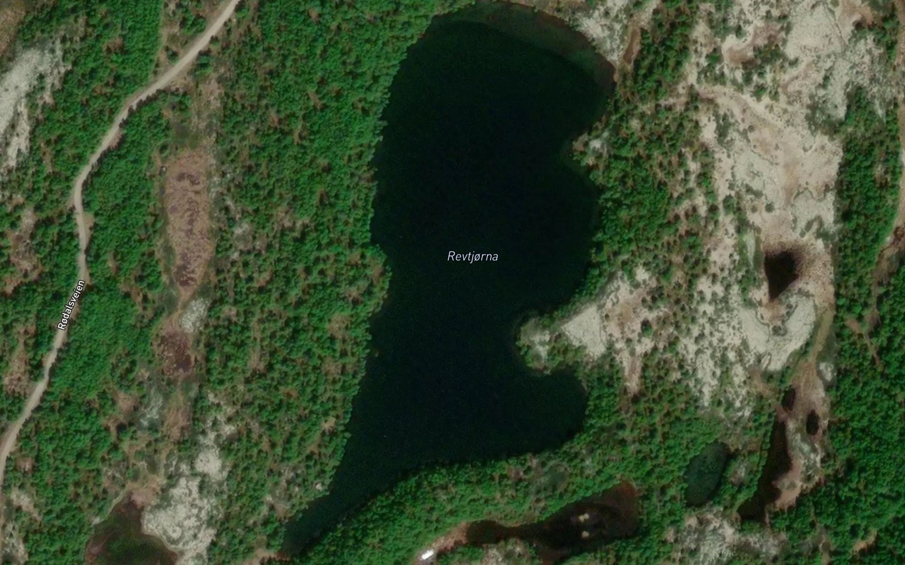 Satellite map of the Revtjorna