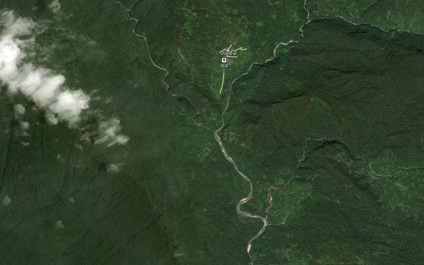 Satellite map of the Wok Wunik
