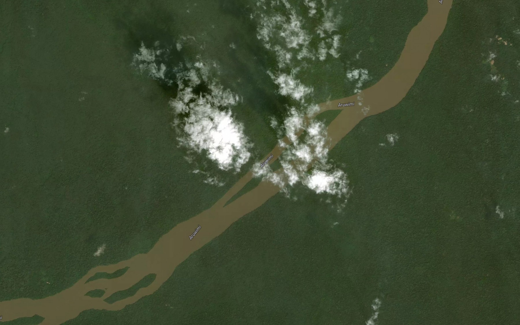 Satellite map of the Bakala