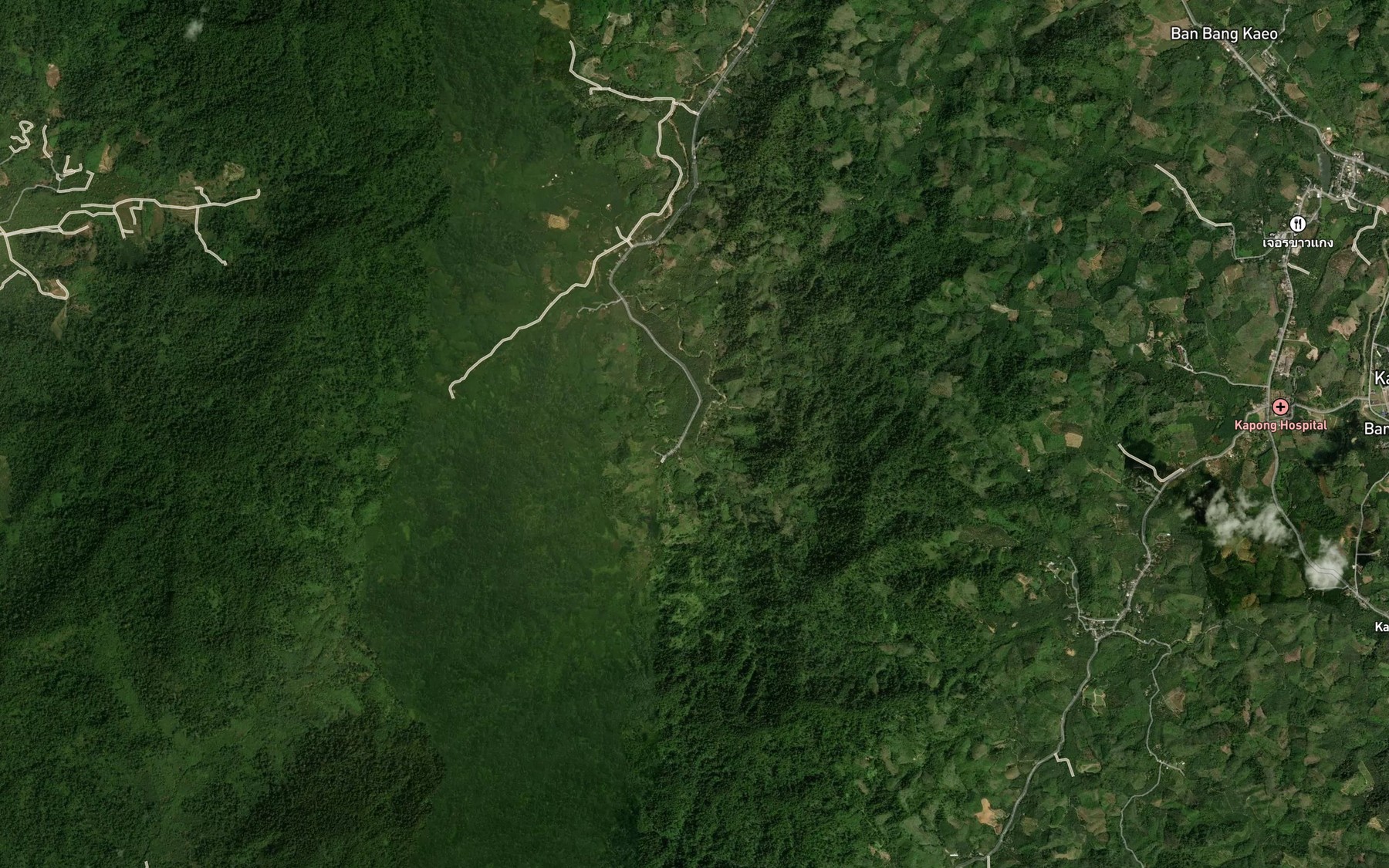 Satellite map of the Khlong Bang Yuak