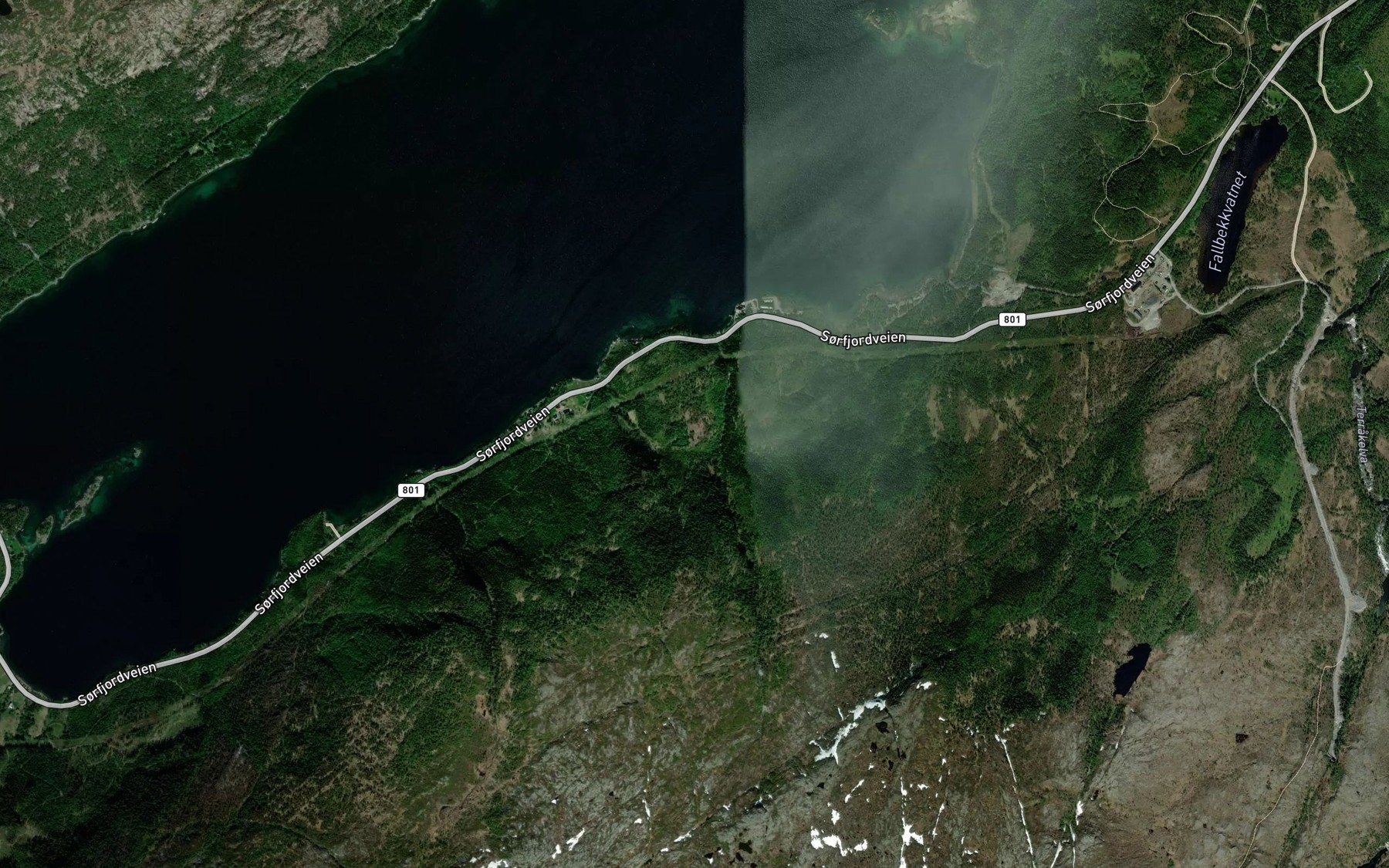 Satellite map of the Stormyra
