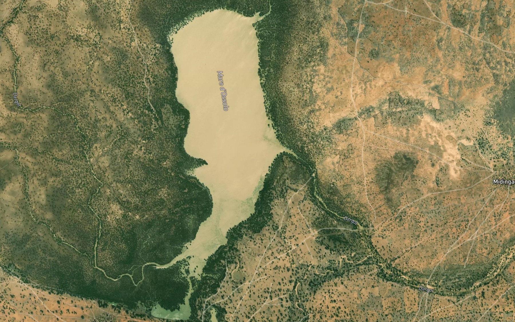 Satellite map of the Ossolo