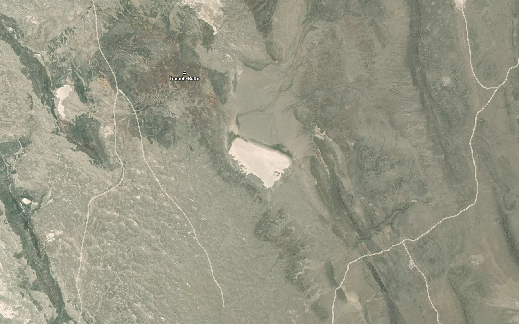 Satellite map of the Loco Lake