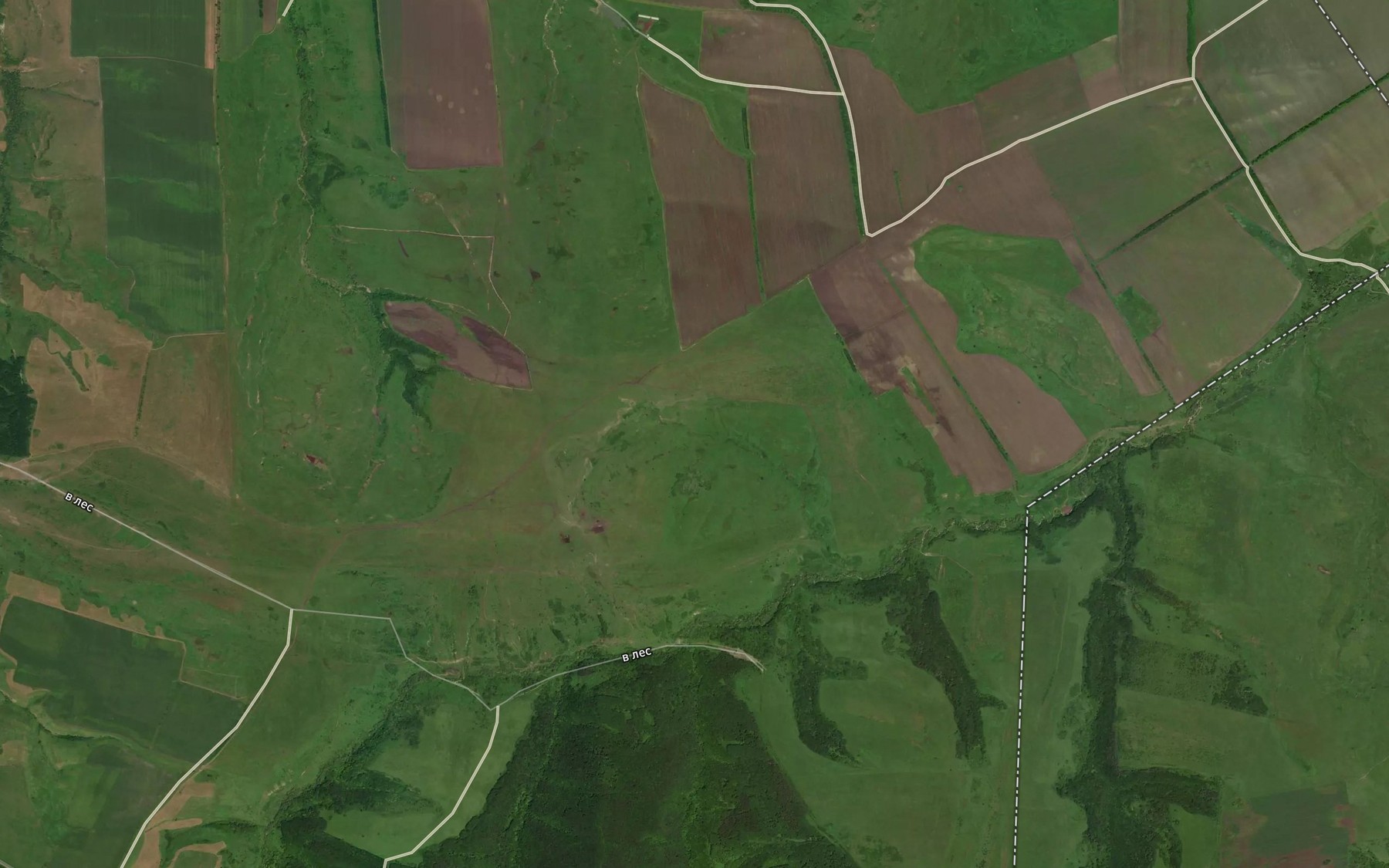 Satellite map of the Balka Karachayevskaya
