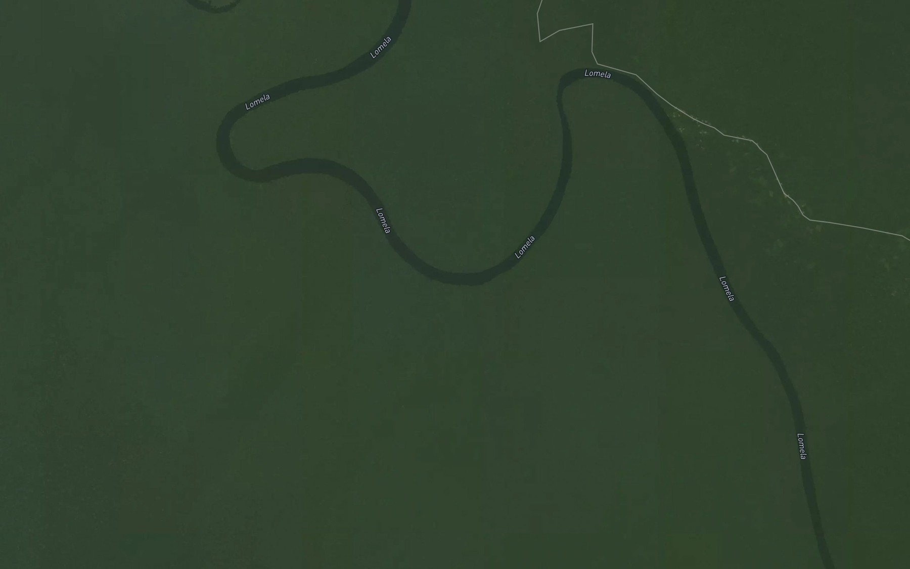 Satellite map of the Bombilo