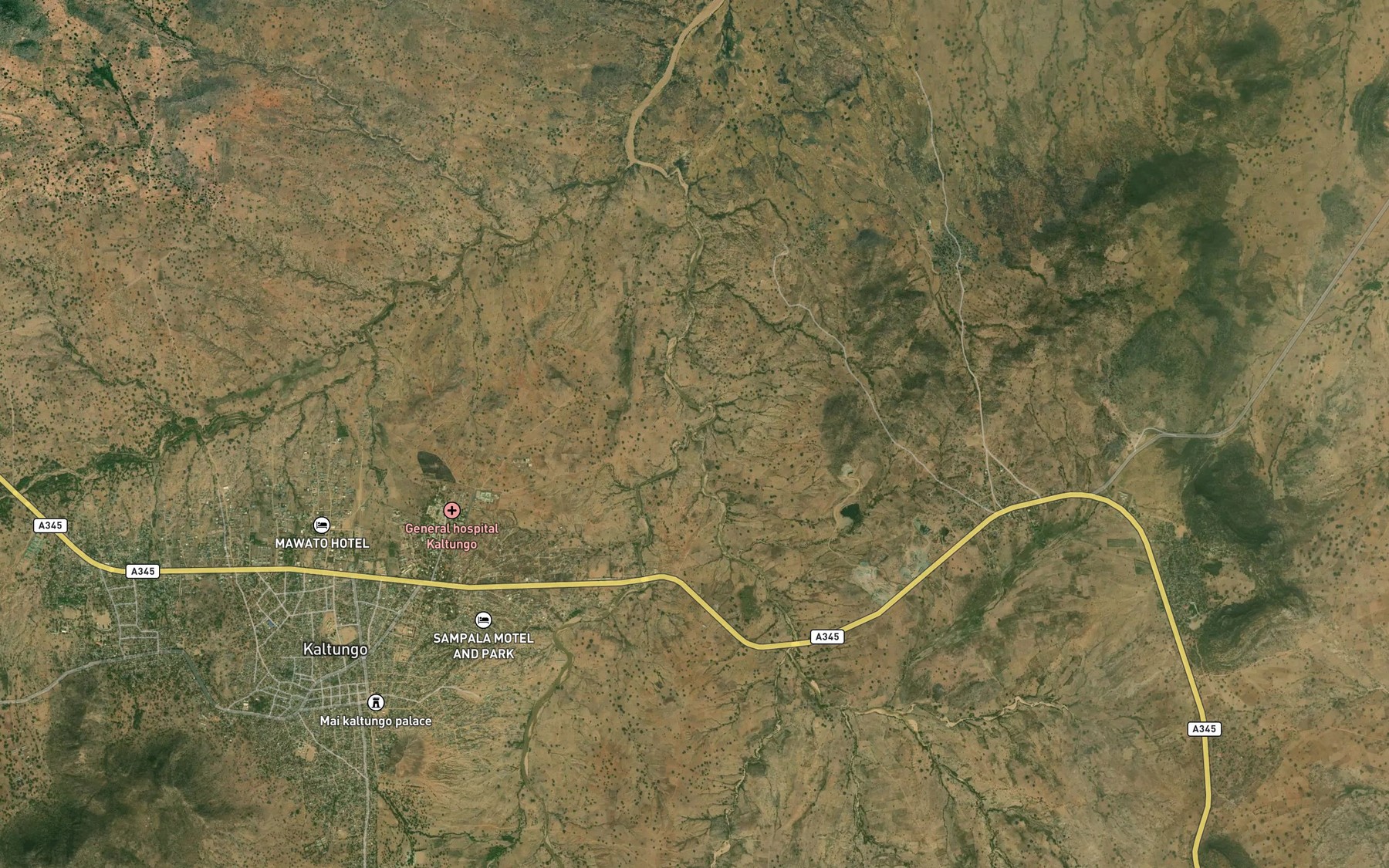 Satellite map of the Phillips