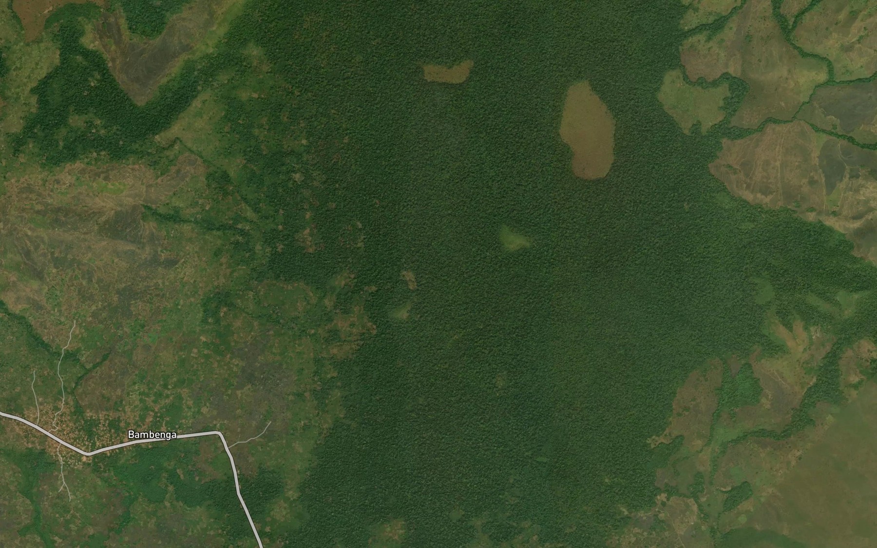 Satellite map of the Daka