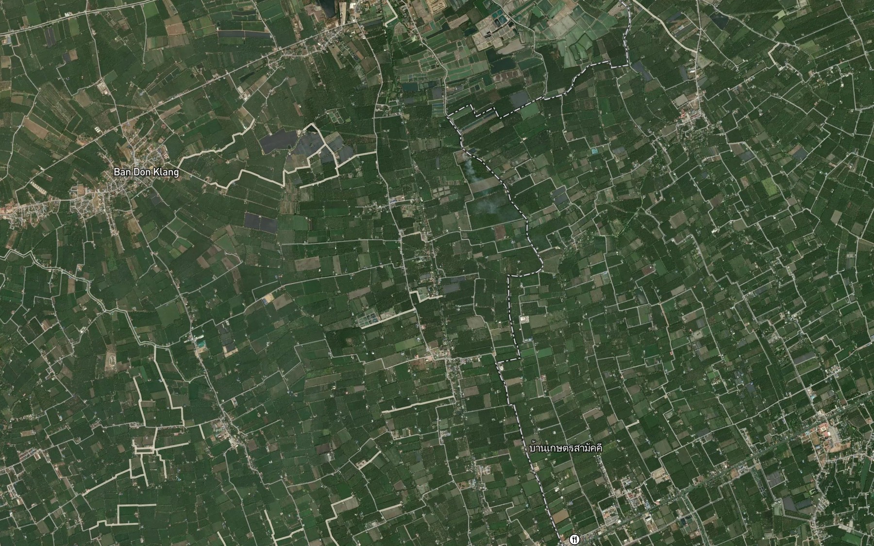 Satellite map of the Lam Rang Taling