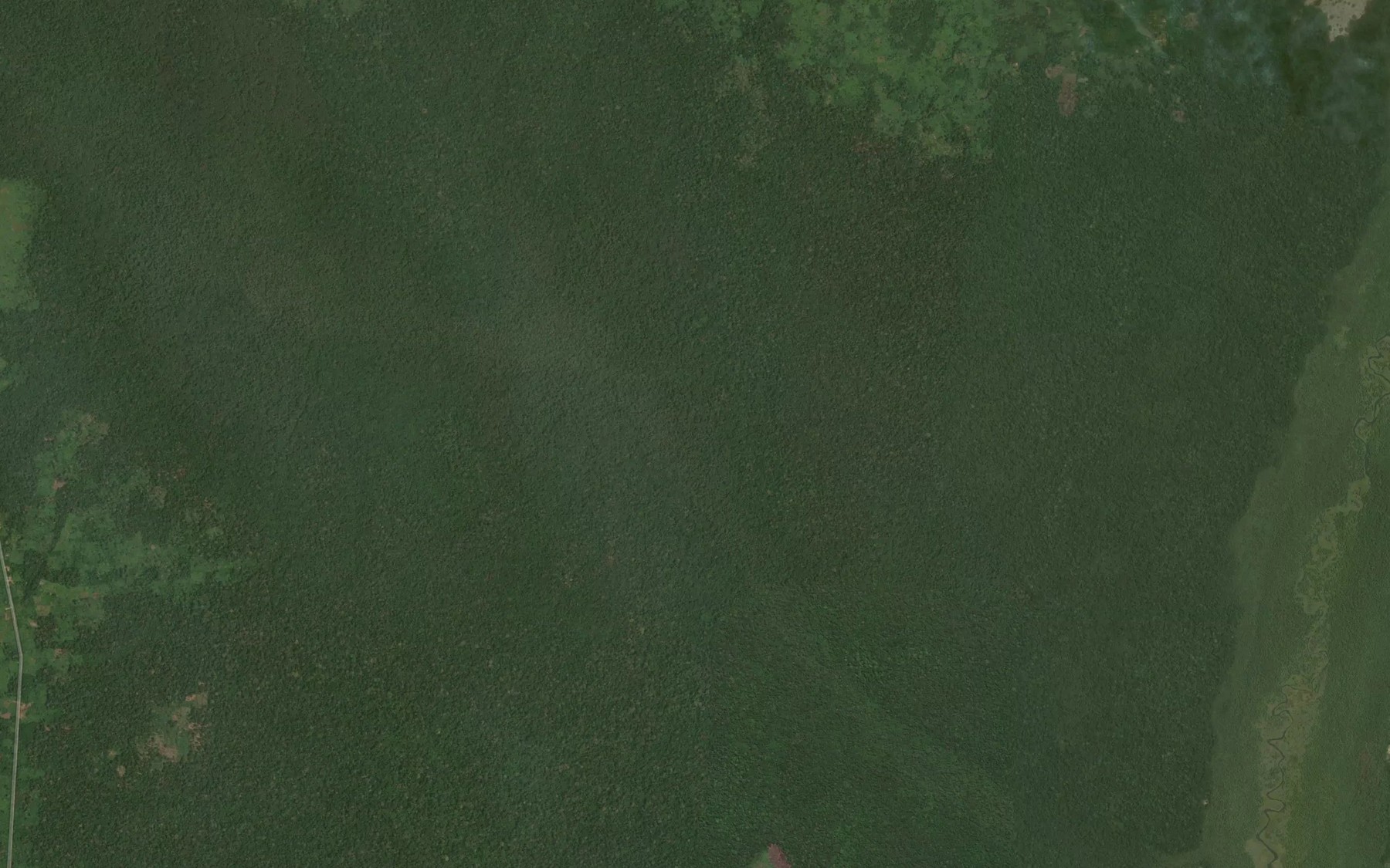 Satellite map of the Losongo