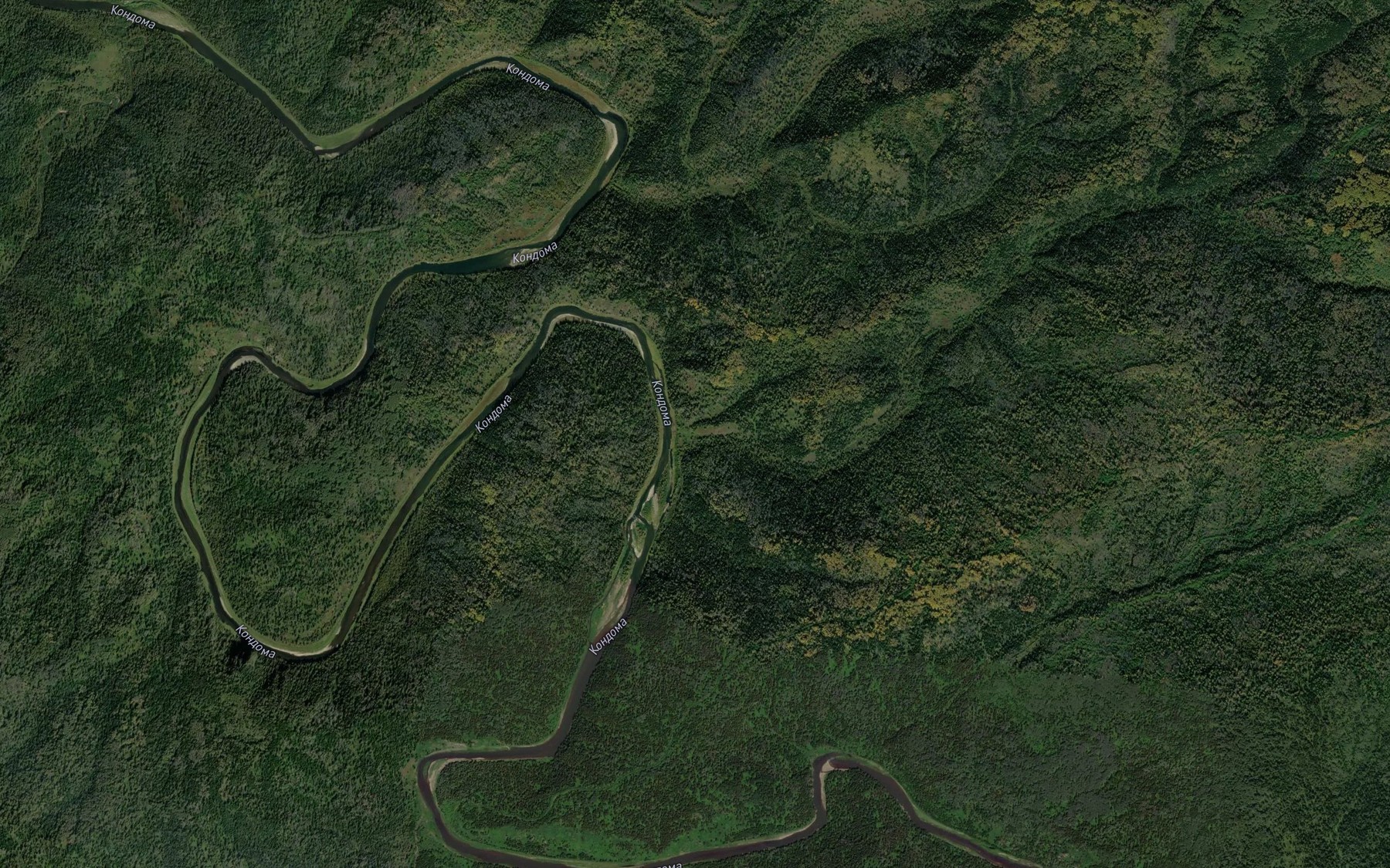Satellite map of the Tarlashka