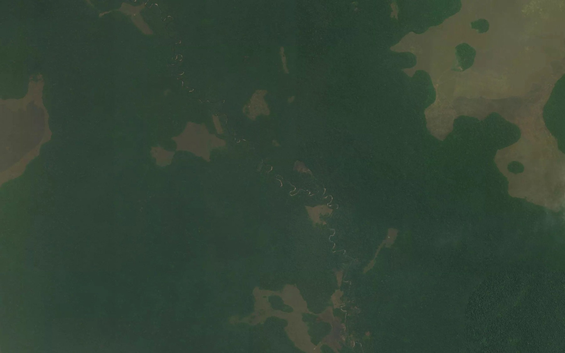 Satellite map of the Lesusuli