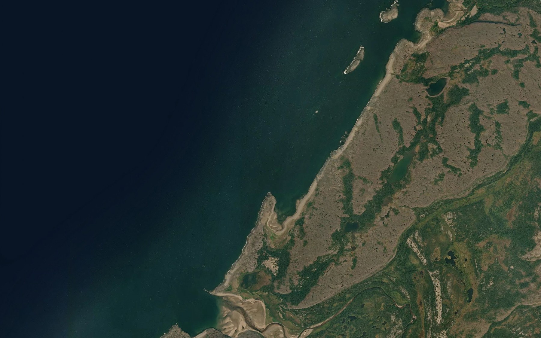 Satellite map of the Baie Nuluarniavik