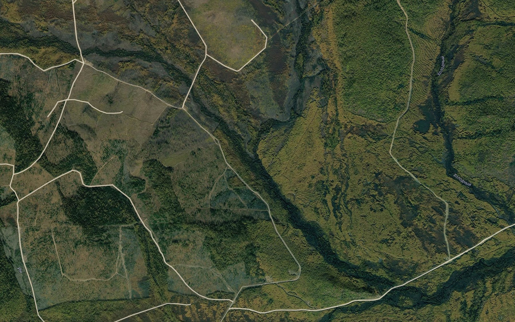 Satellite map of the Uchaka