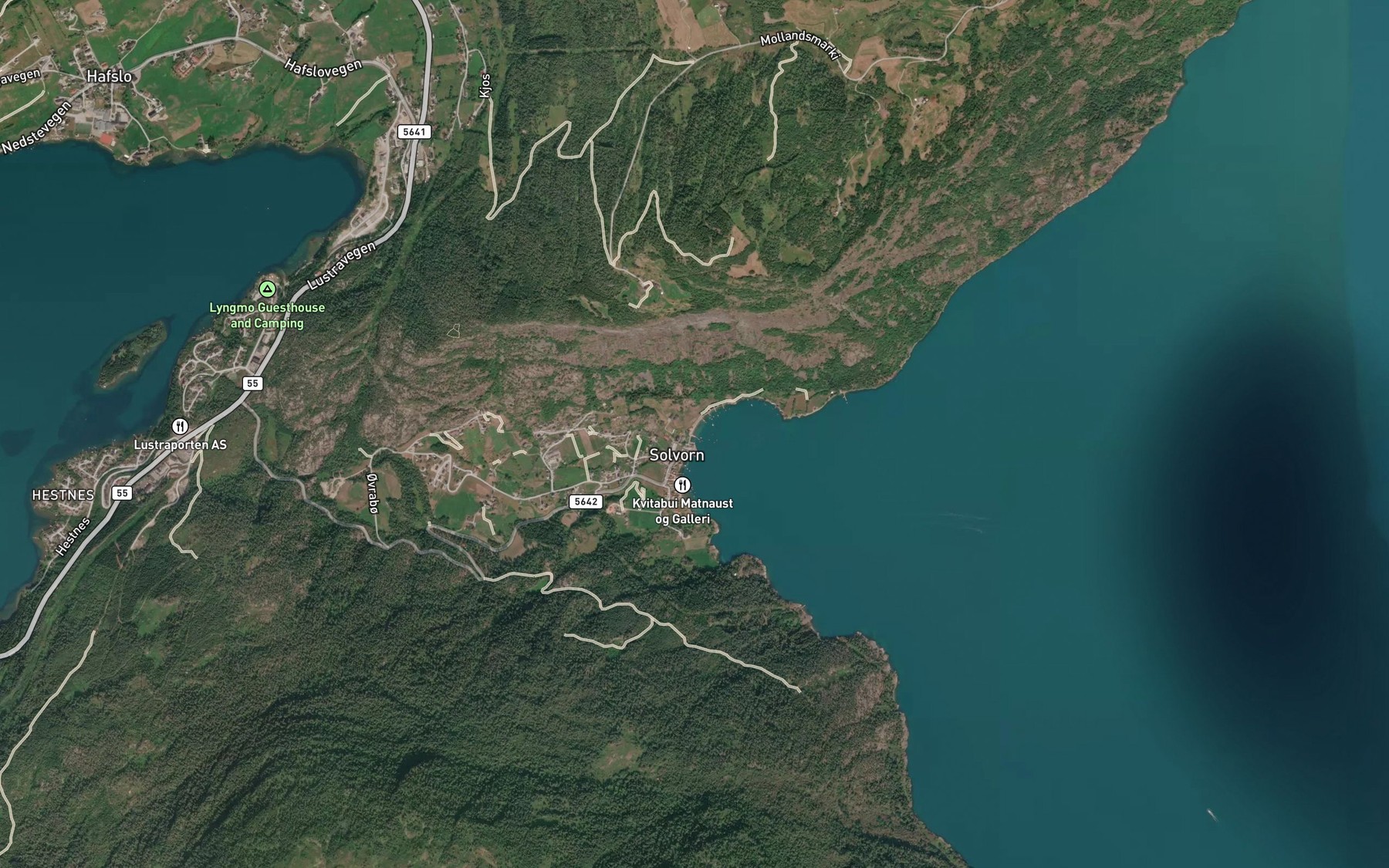 Satellite map of the Labergbukti