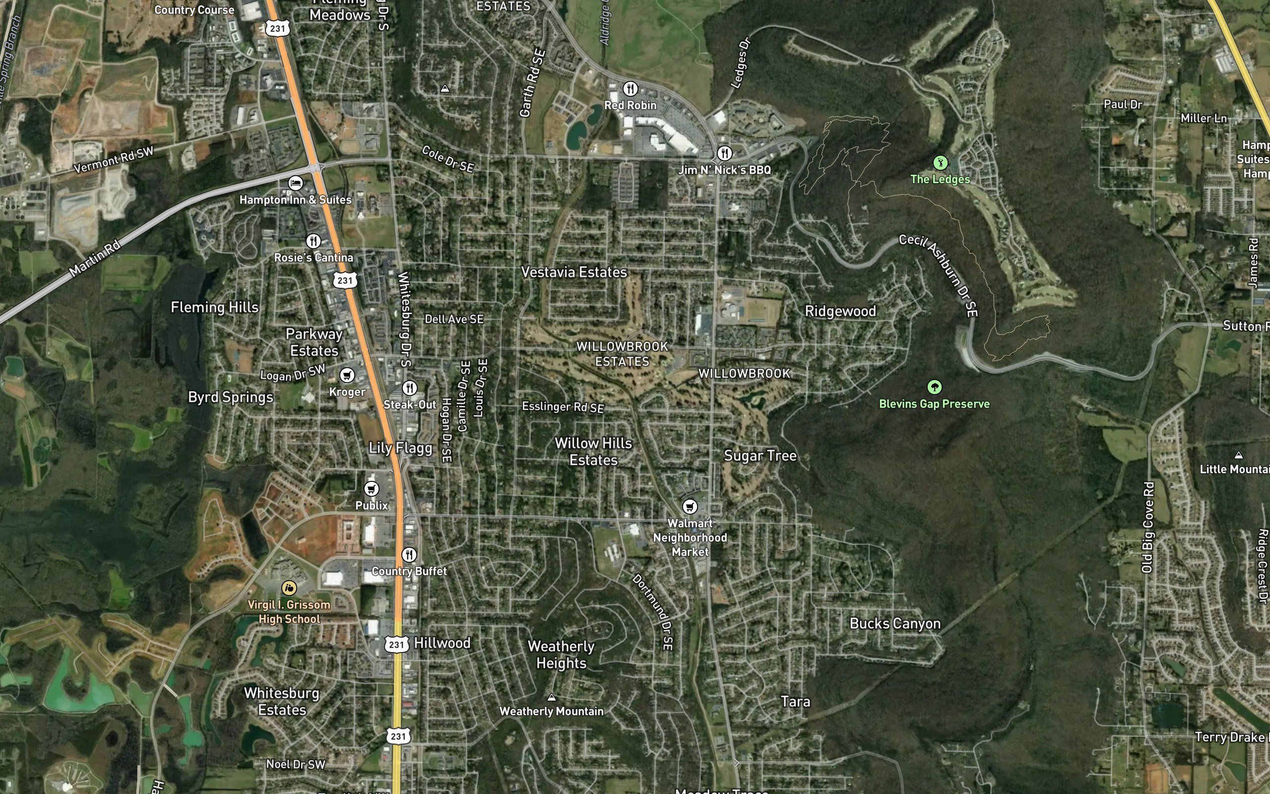 Esslinger Cove Branch