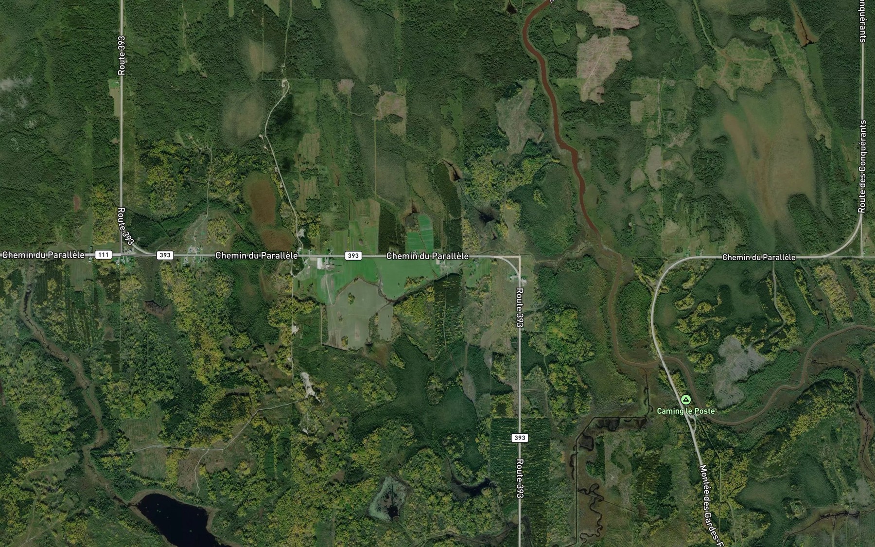 Satellite map of the Branche Paiement