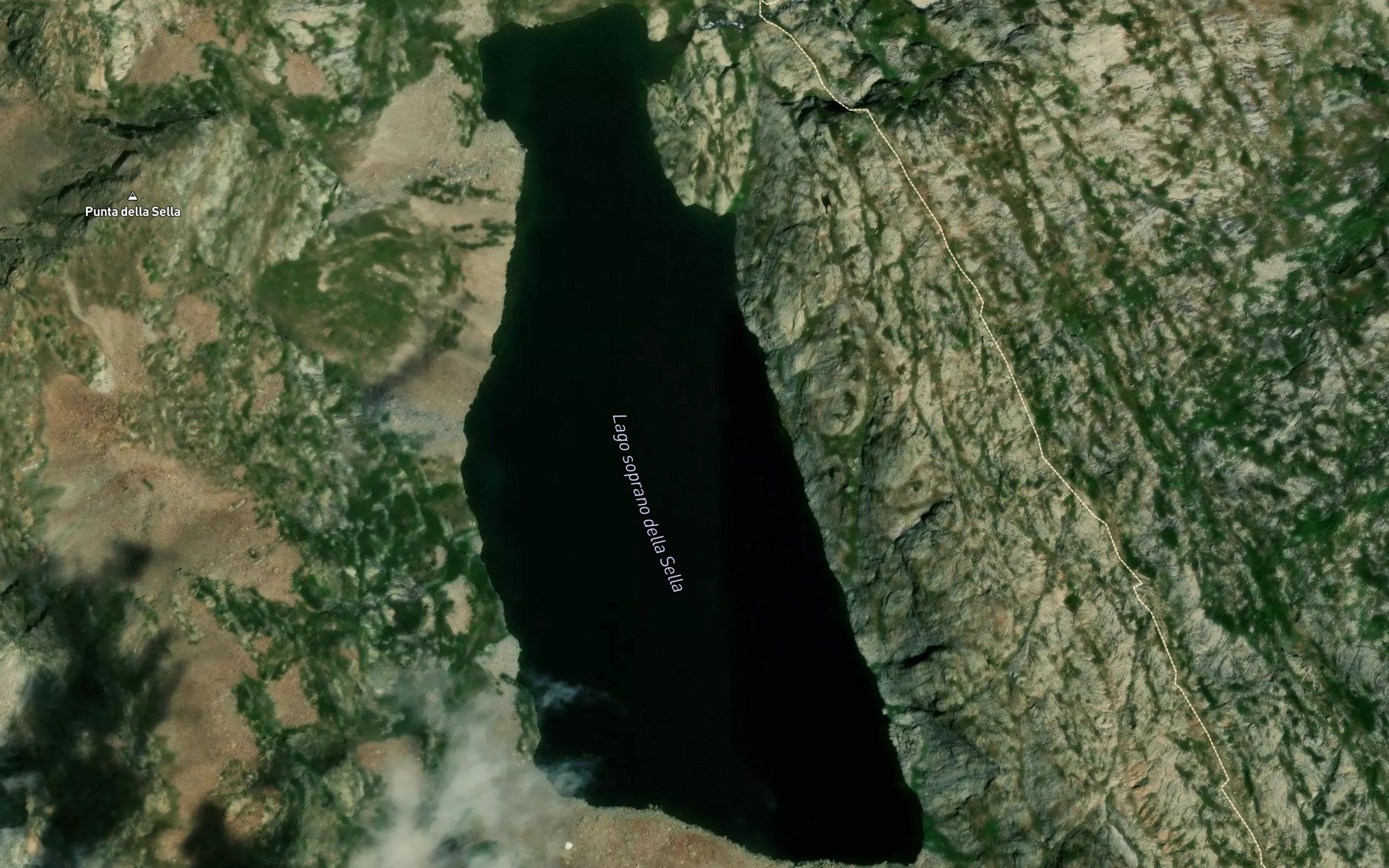 Lago Soprano della Sella