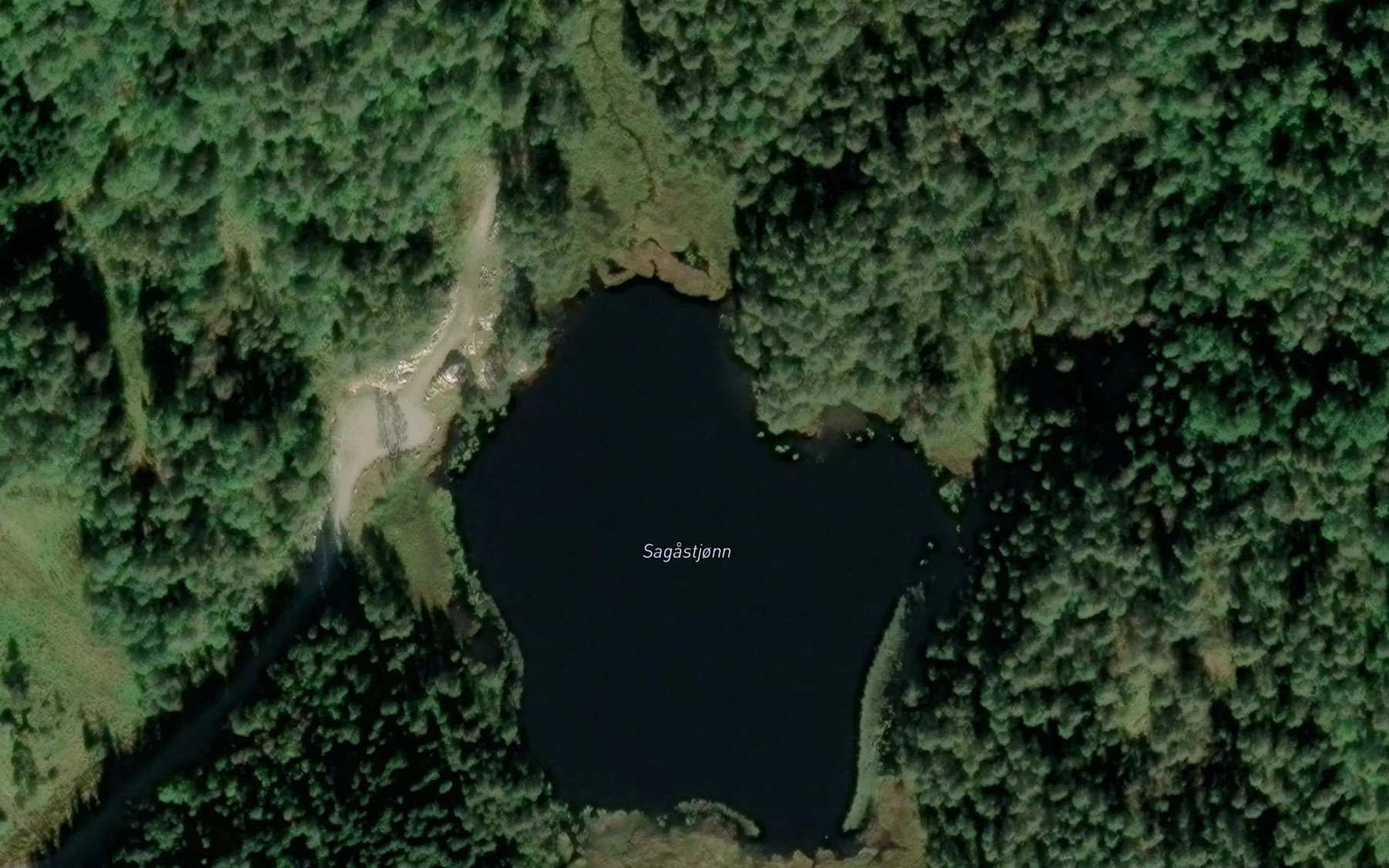 Satellite map of the Sagastjonn
