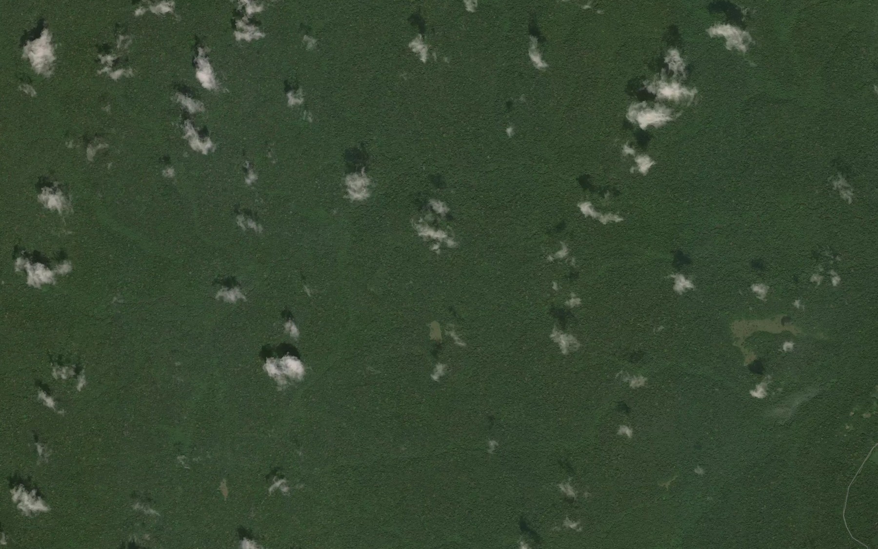 Satellite map of the Okom