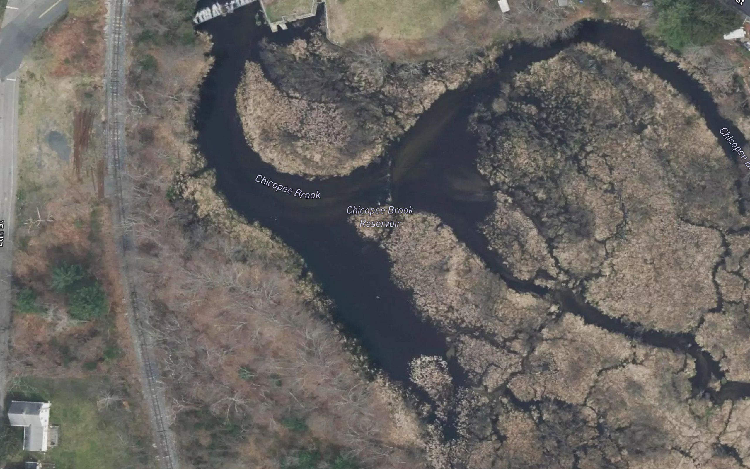 Chicopee Brook Reservoir