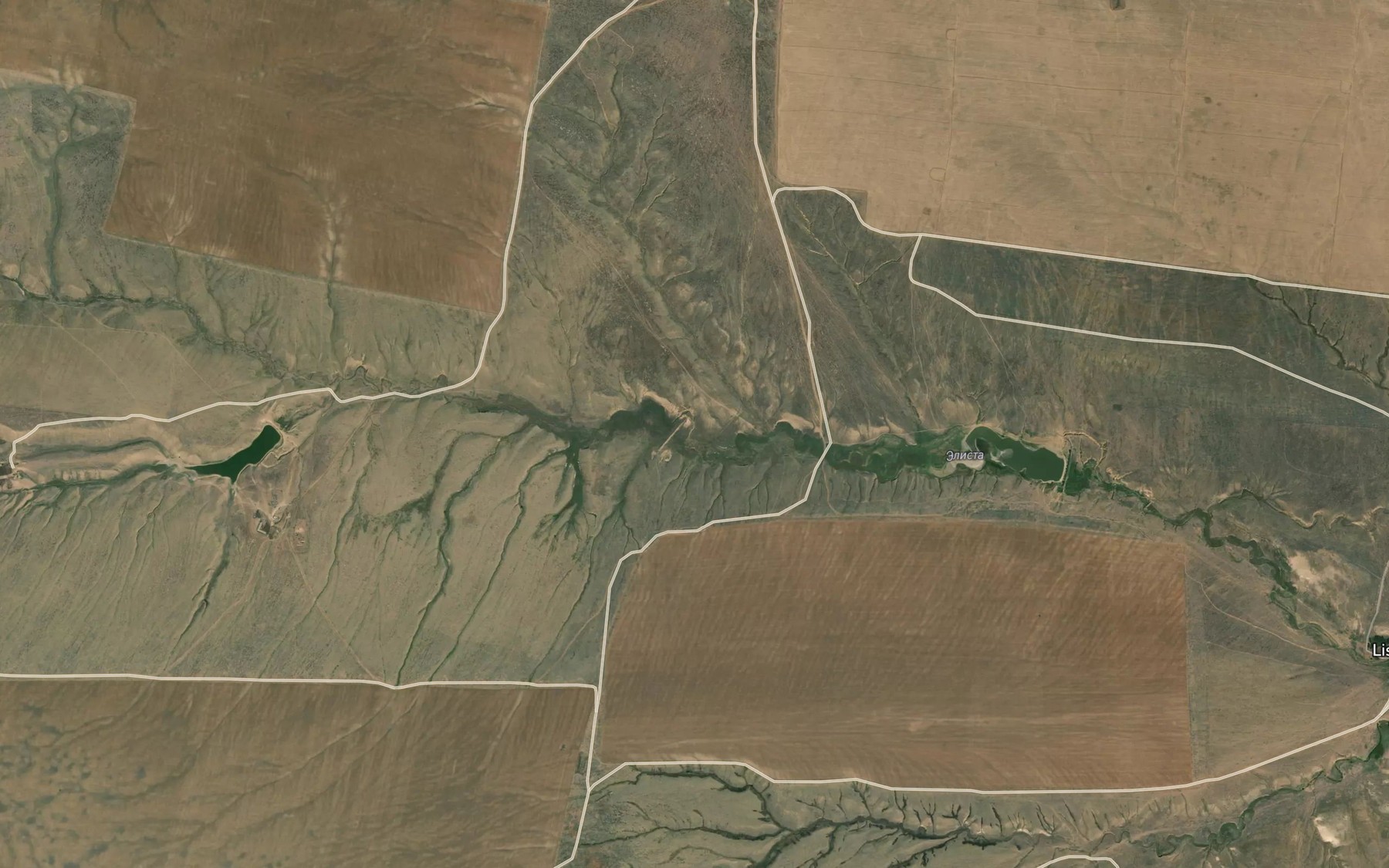 Satellite map of the Balka Elista