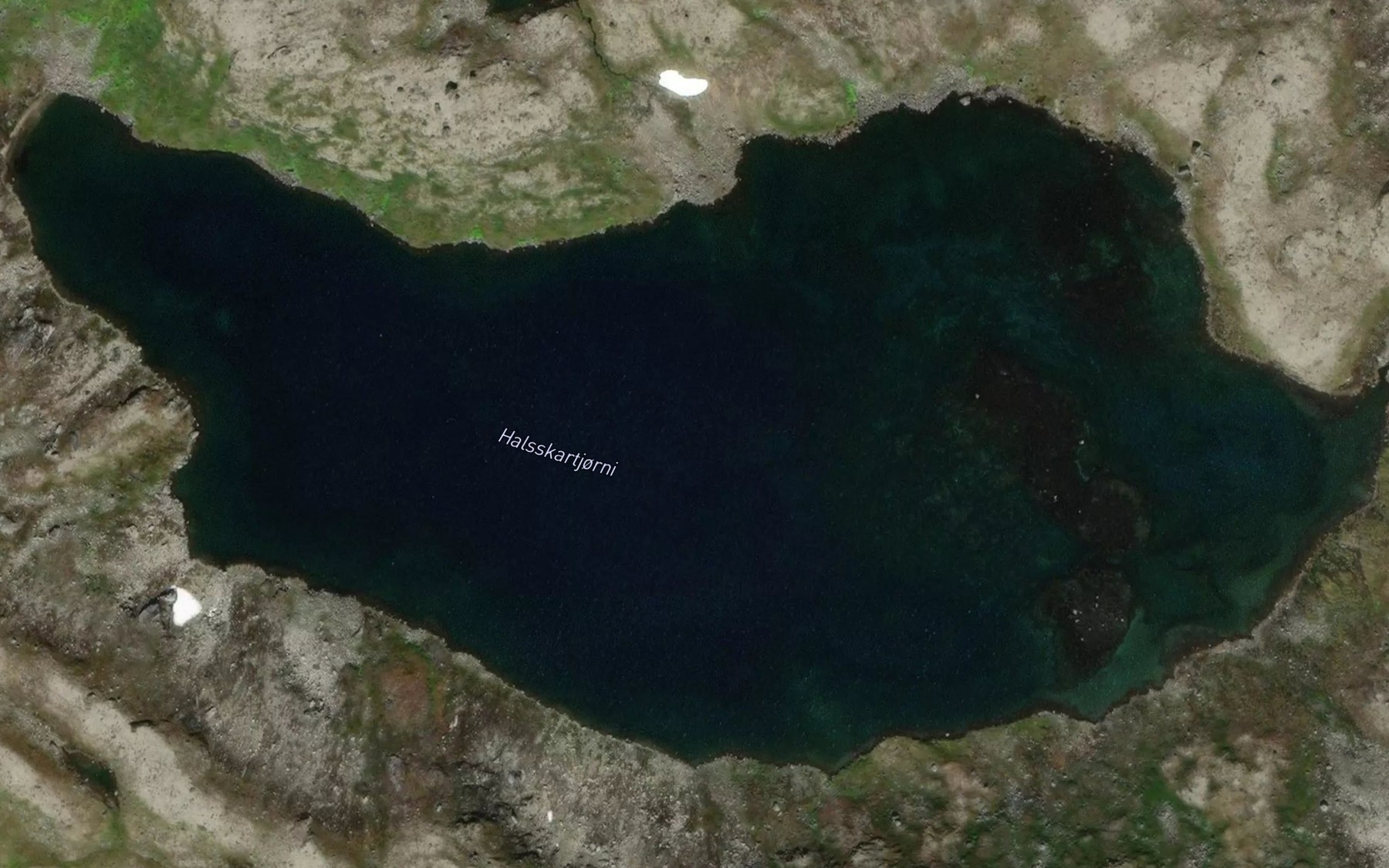 Satellite map of the Halsskardtjorni