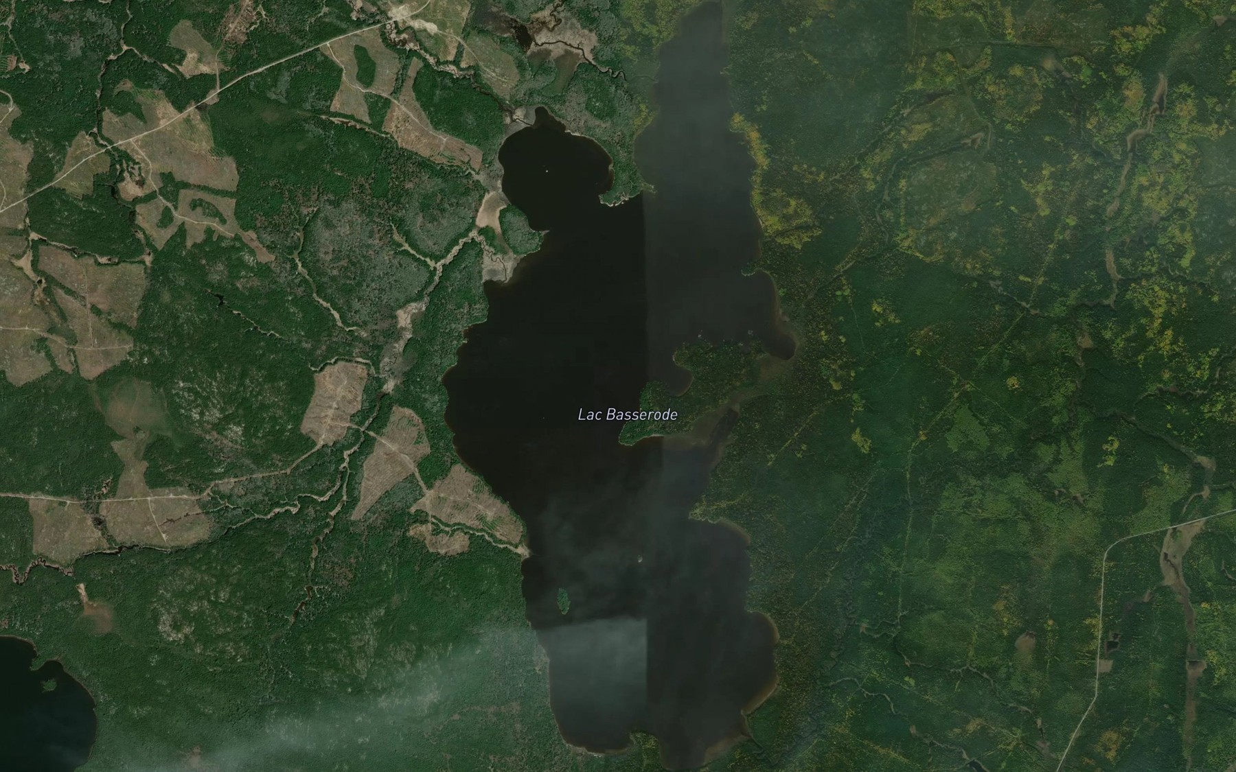 Satellite map of the Lac Basserode