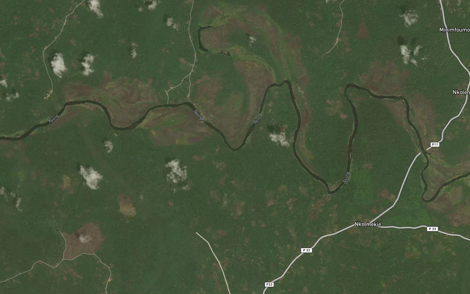Satellite map of the Bongorodjo