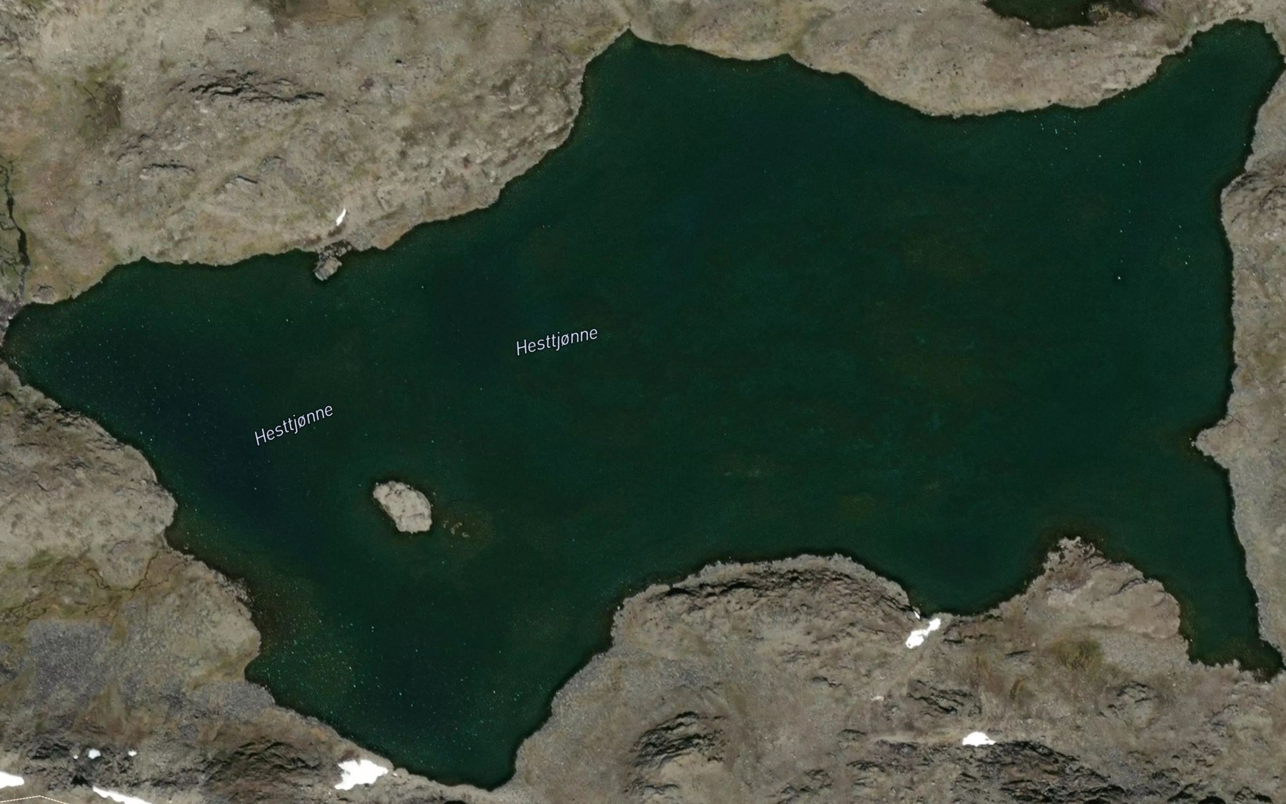Satellite map of the Hosttjorni