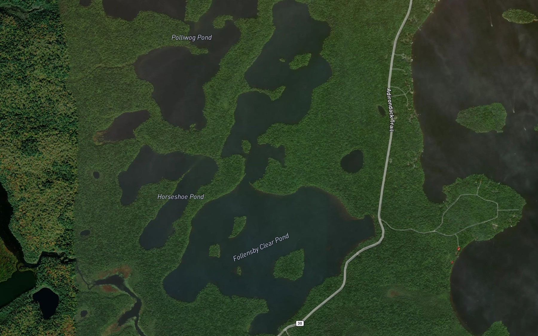 Follensby Clear Pond Fishing near Tupper Lake, NY | Fishbox