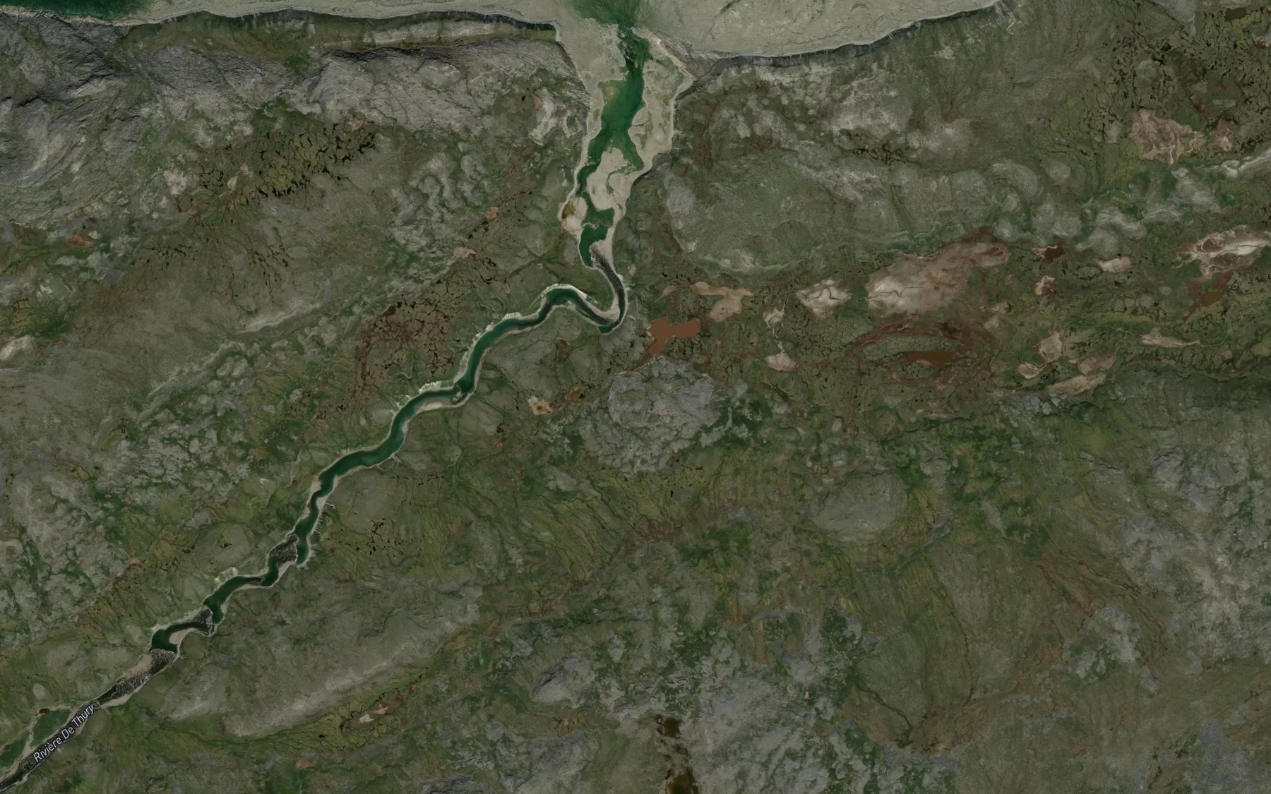 Satellite map of the Anse Aakulujjuk