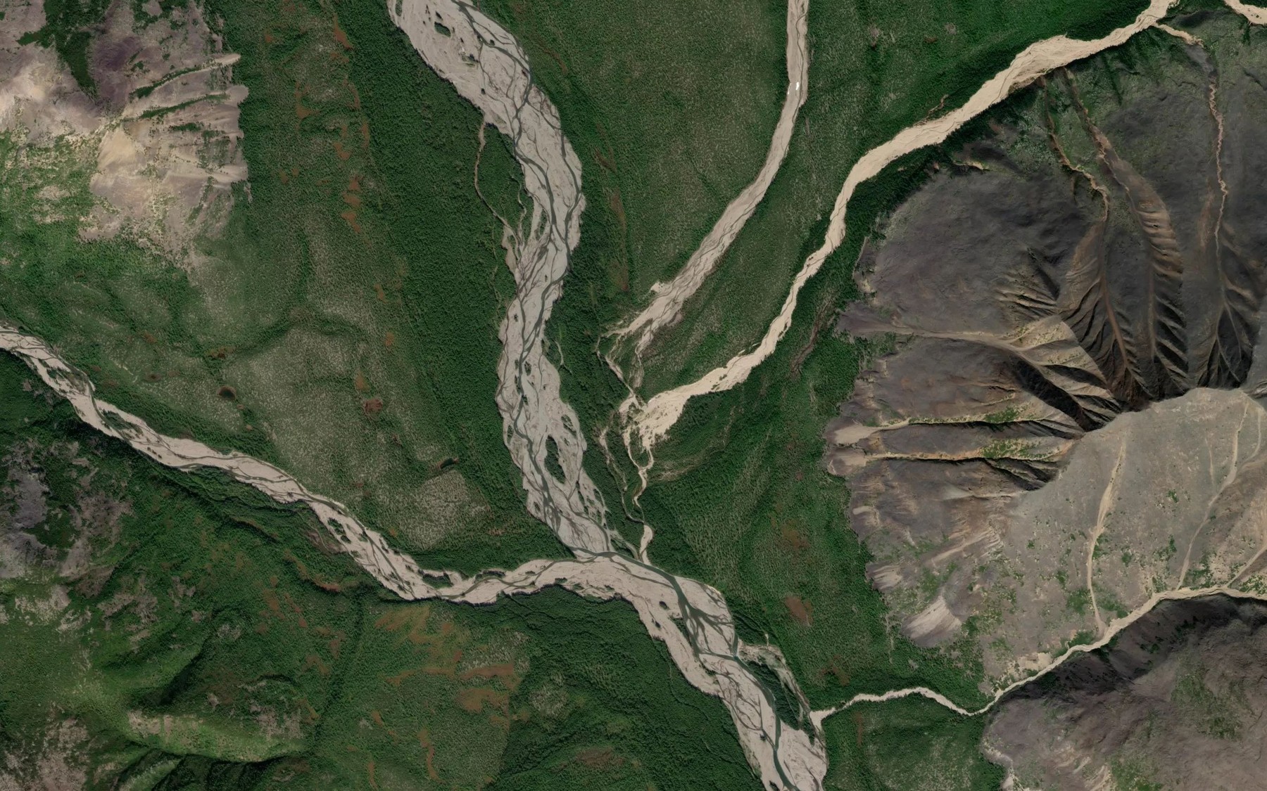 Satellite map of the Pravyy Dvoynoy