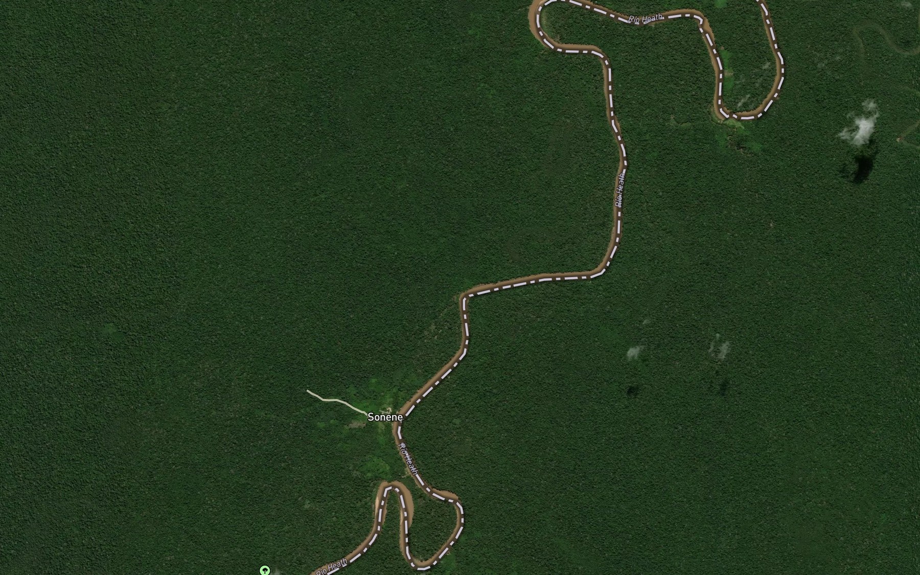 Satellite map of the Quebrada Odagahua