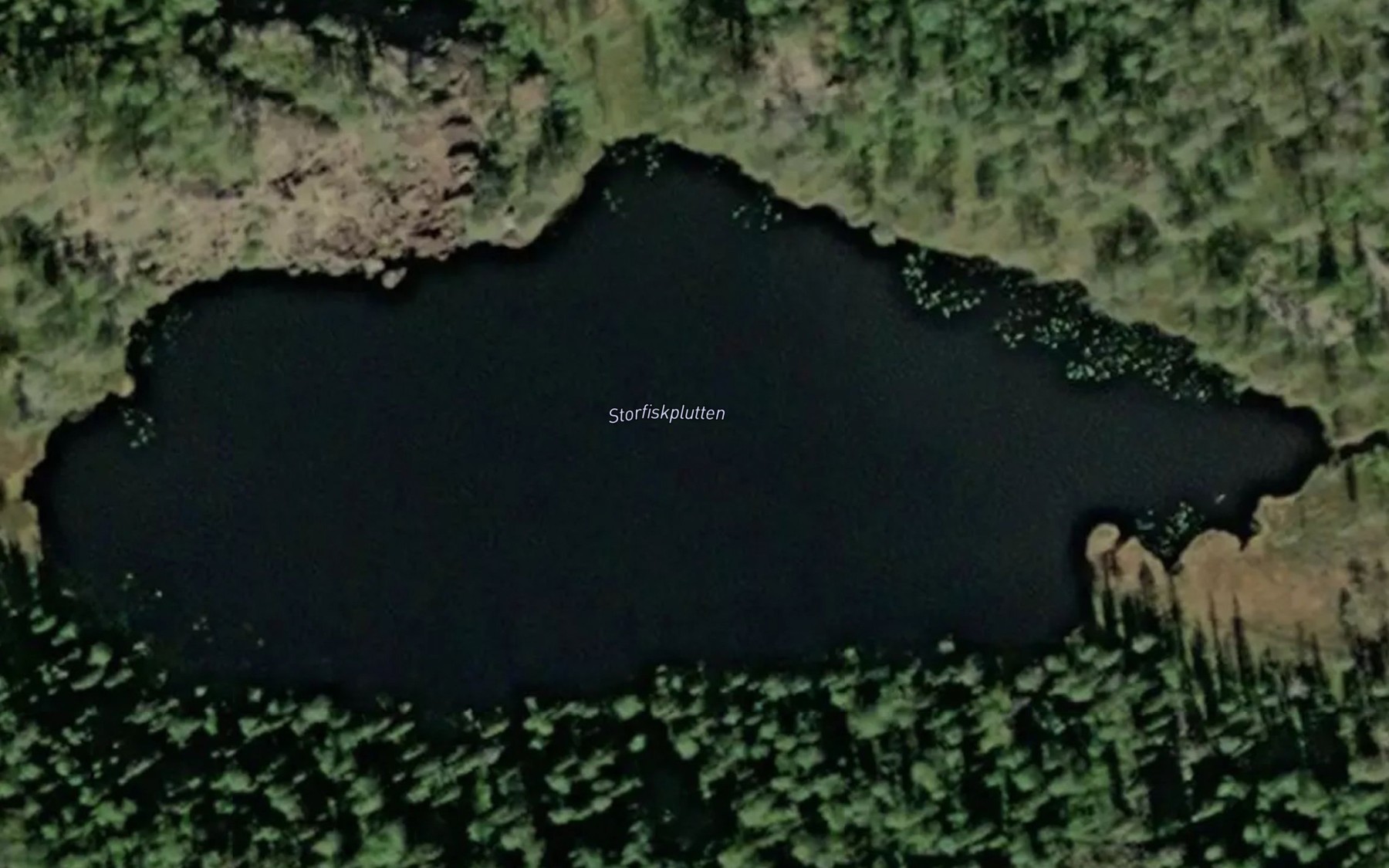 Satellite map of the Storfiskplutten