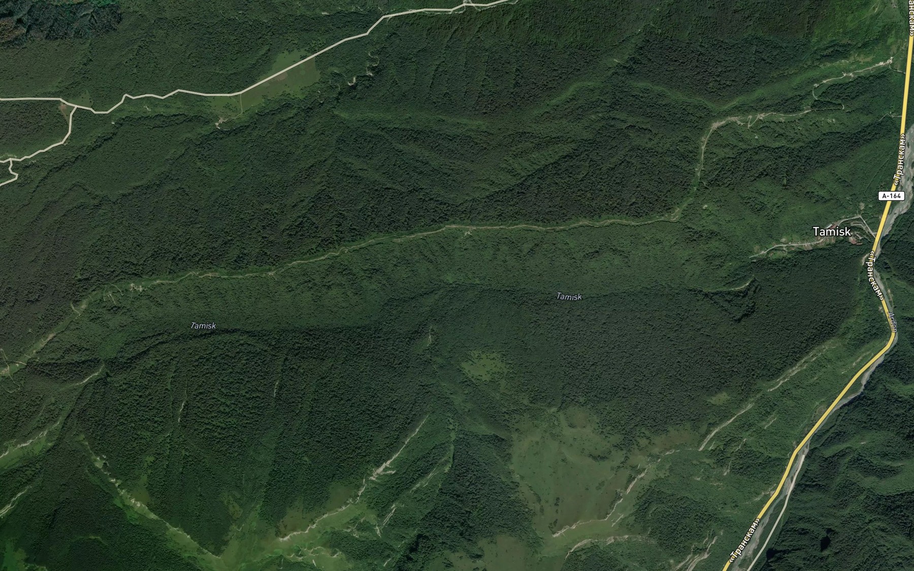 Satellite map of the Shechichdon