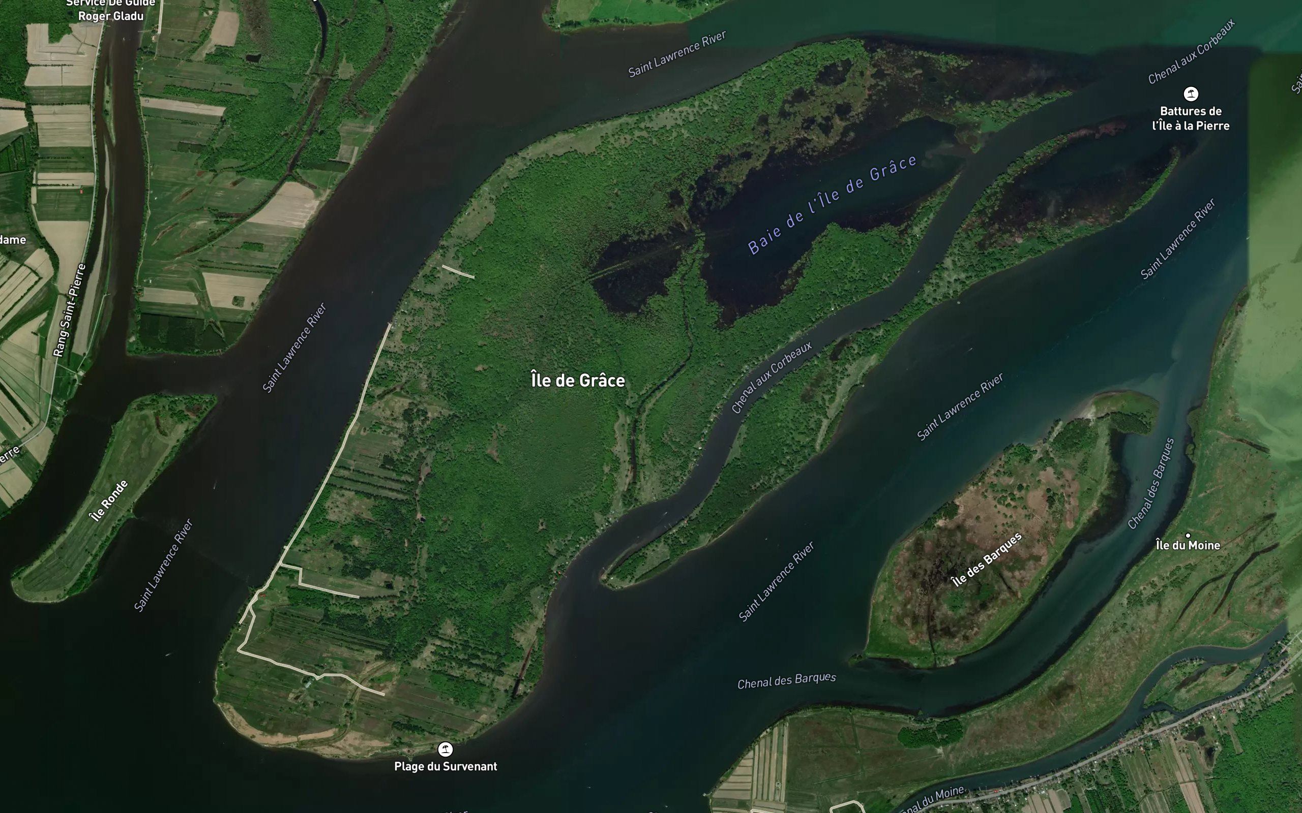 Petit chenal de l'Ile aux Corbeaux