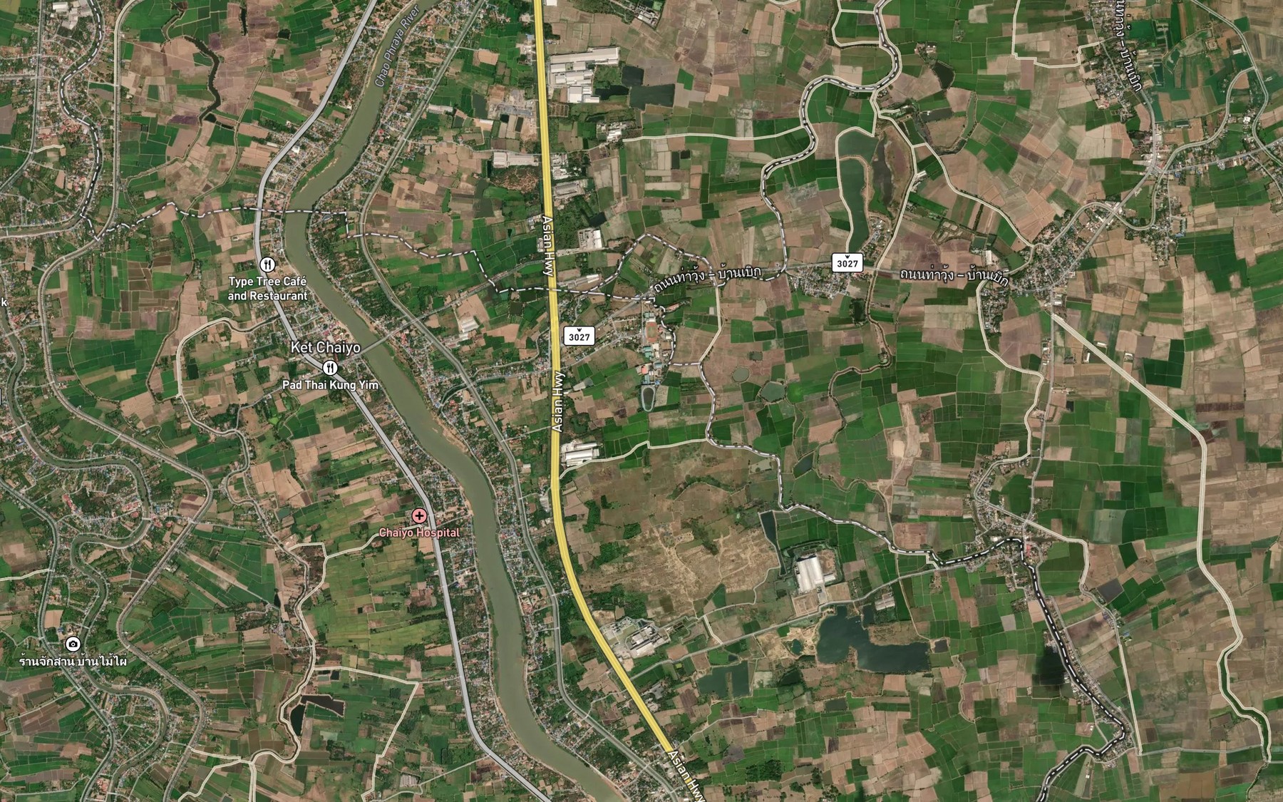 Satellite map of the Nong Bang Khan