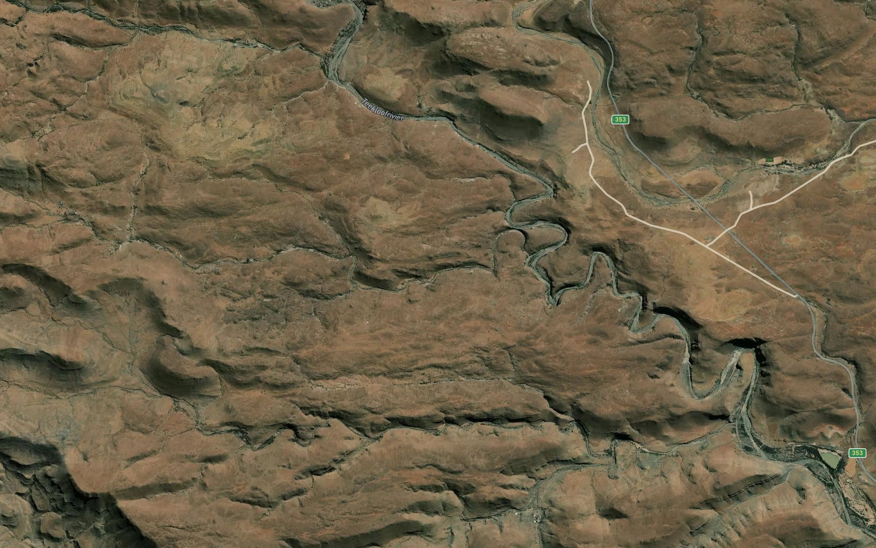 Satellite map of the Mockeshalte se Kloof