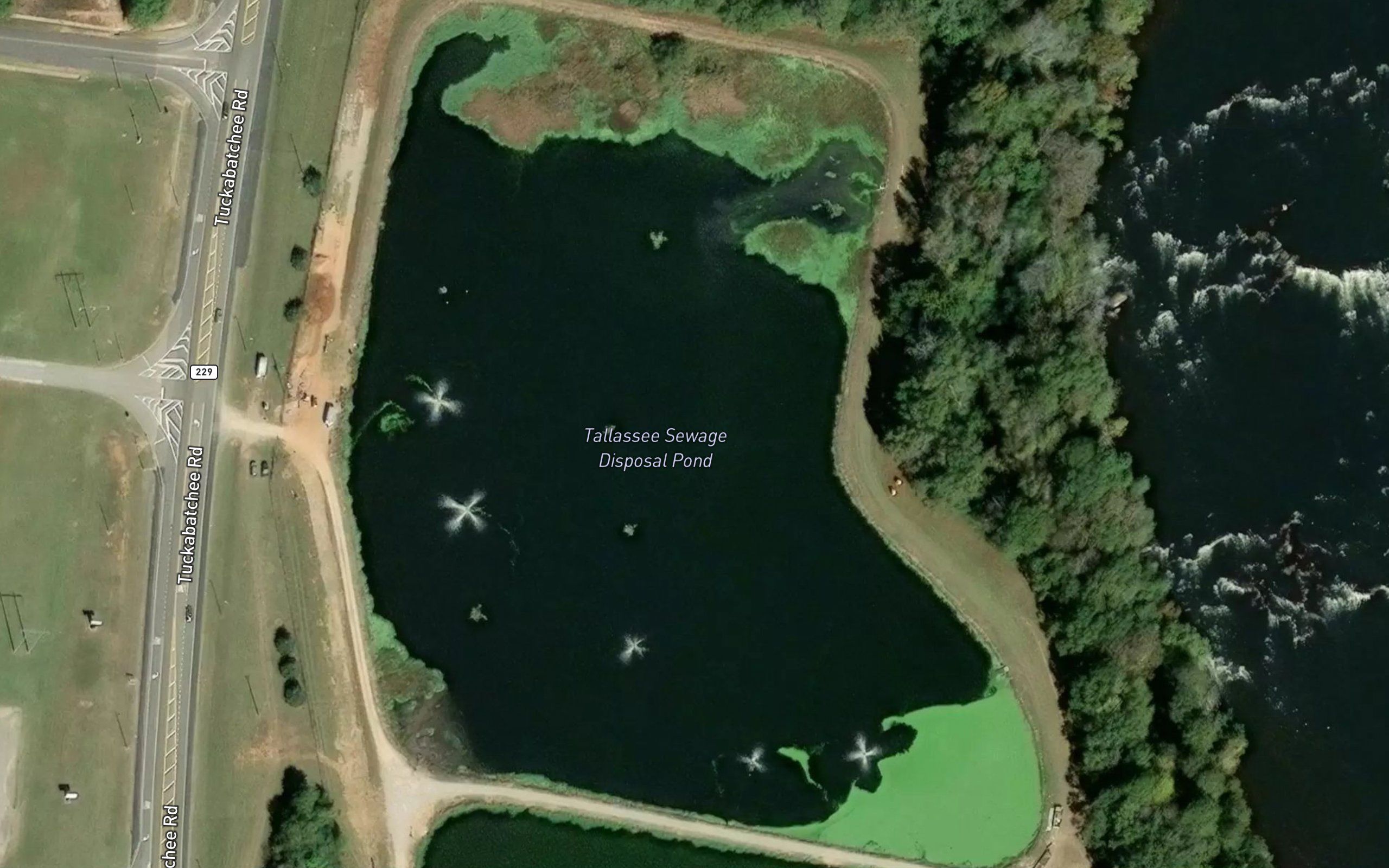 Tallassee Sewage Disposal Pond