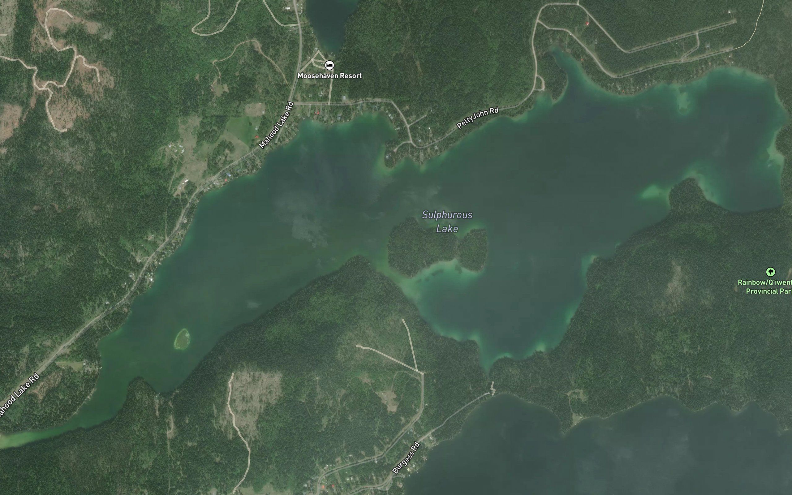 Sulphurous Lake