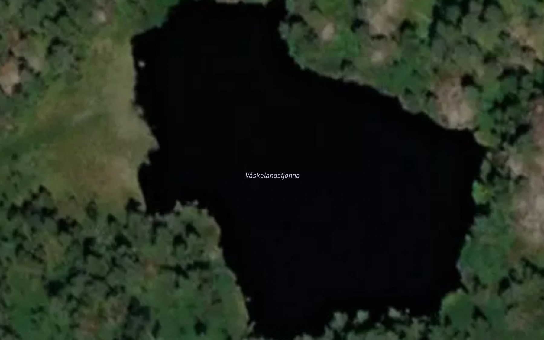 Satellite map of the Vaskelandstjonna
