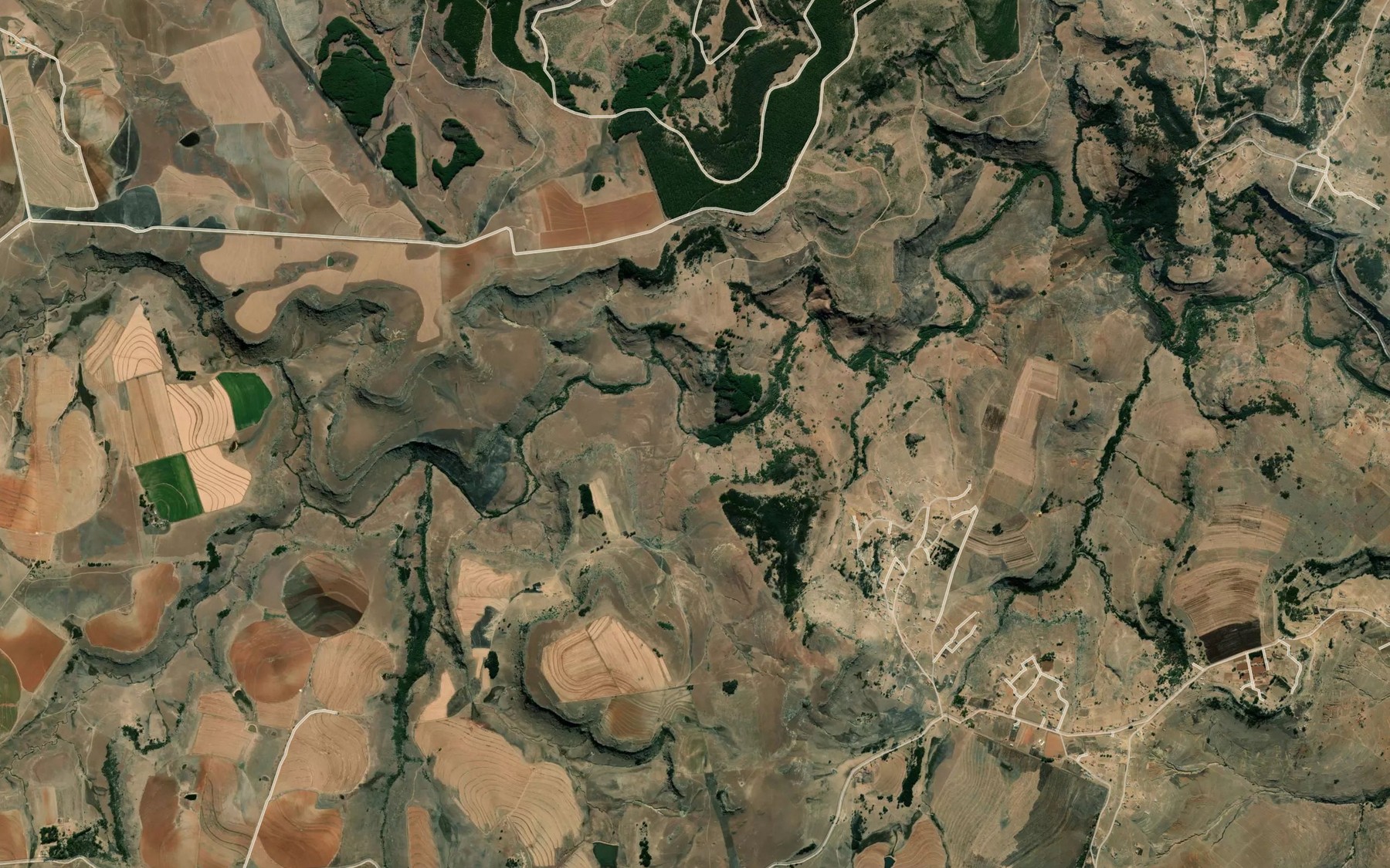 Satellite map of the Gqaqala