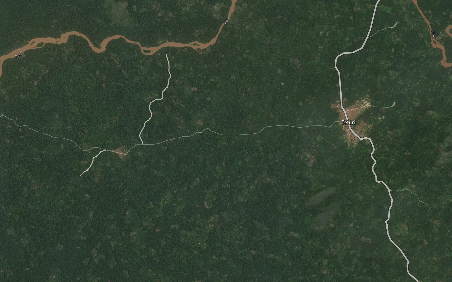 Satellite map of the Mabundo