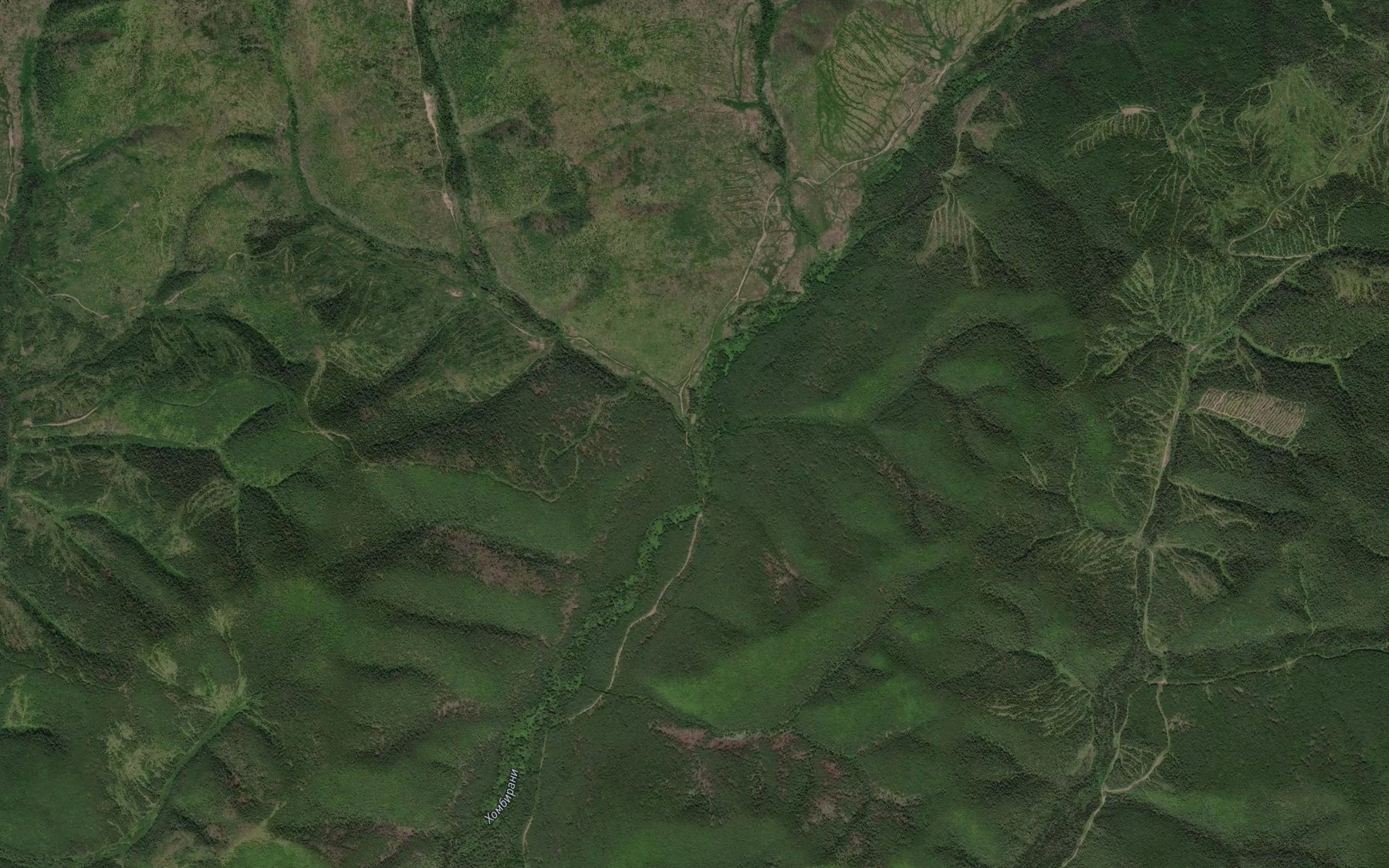 Satellite map of the Zemnoy