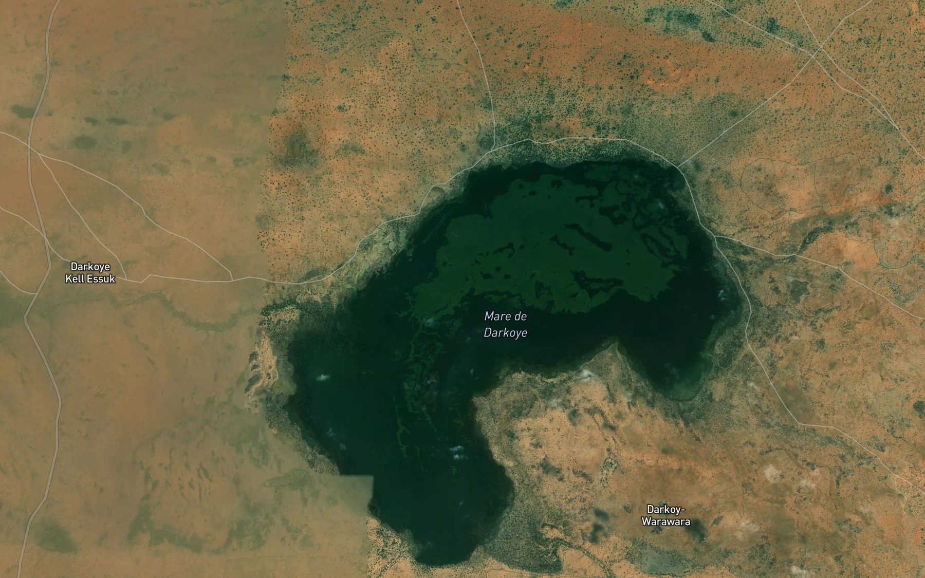 Satellite map of the Darkoy