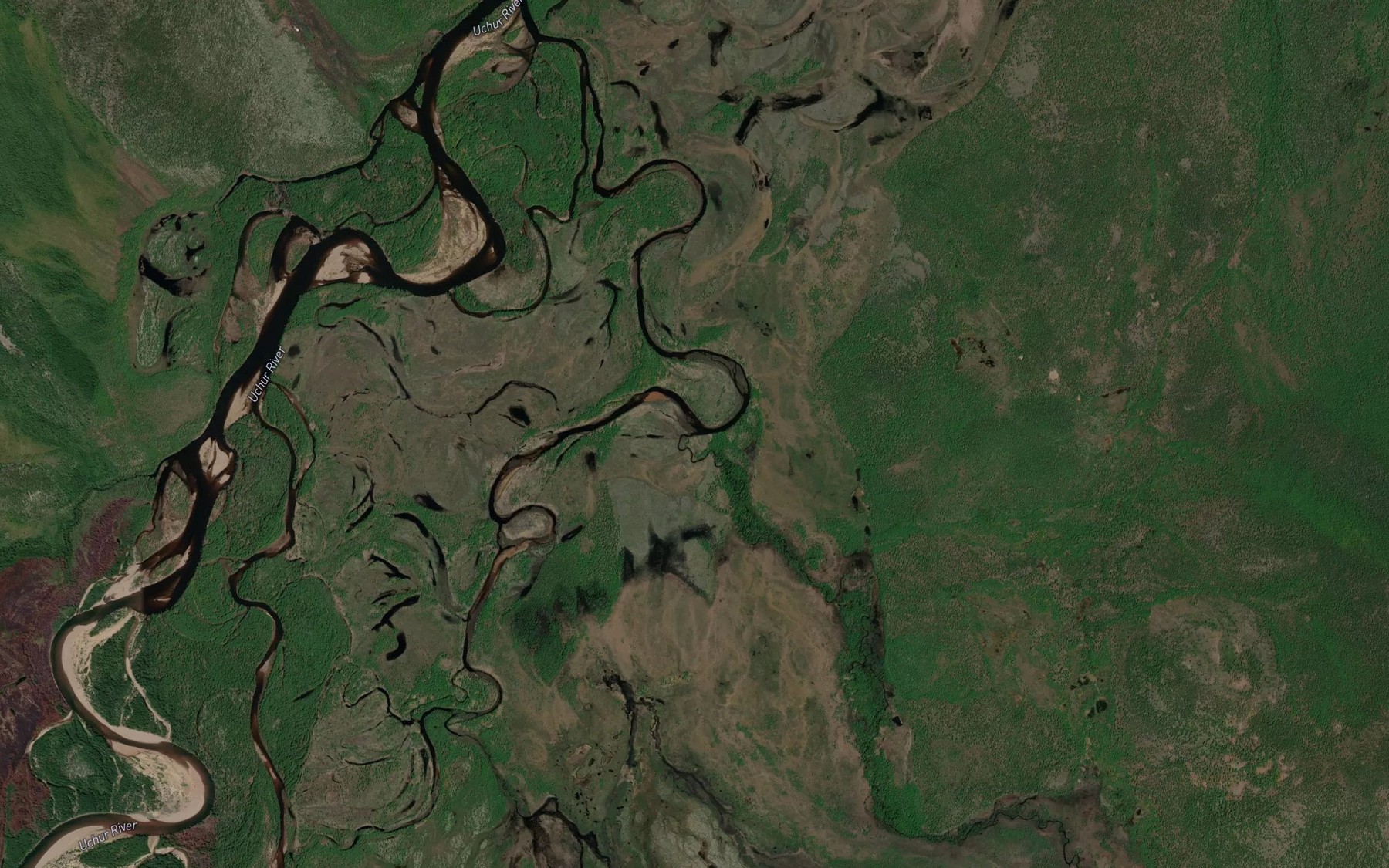 Satellite map of the Toporikan